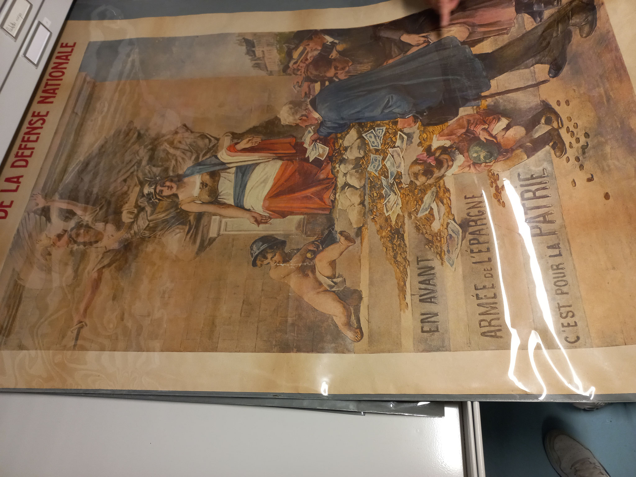 Une affiche de propagande