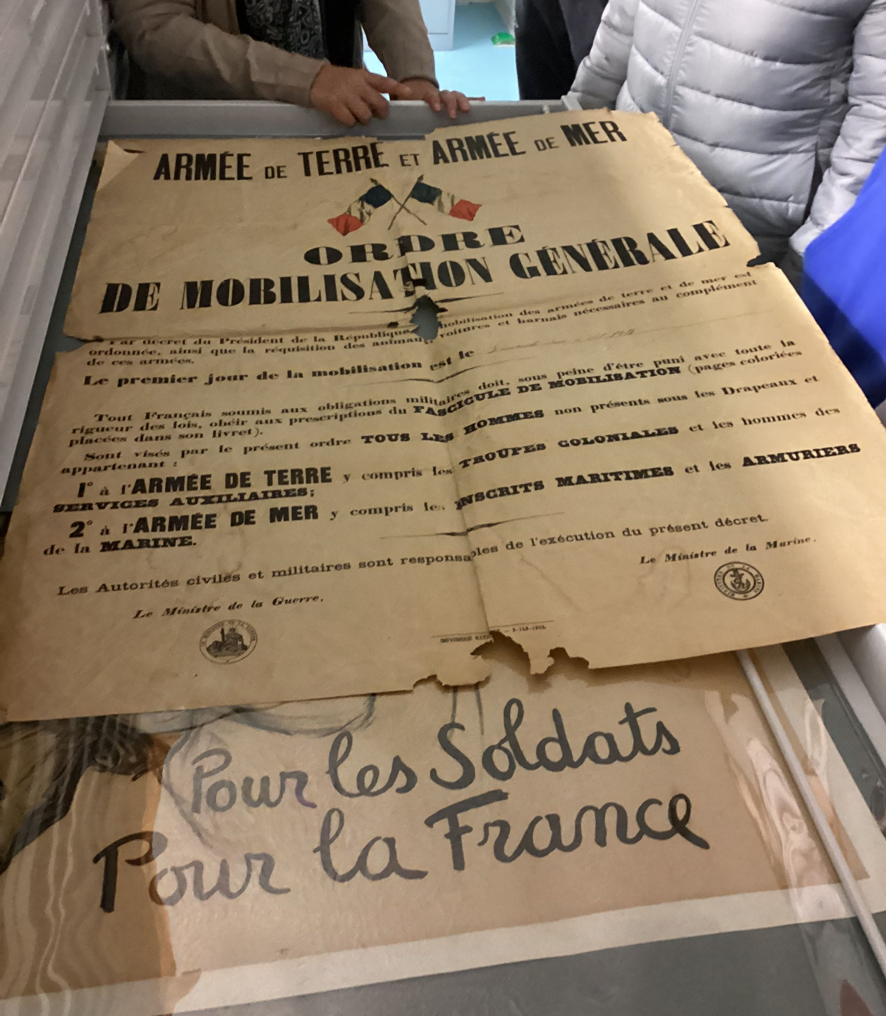 Affiche de l'ordre de mobilisation générale (août 1914)