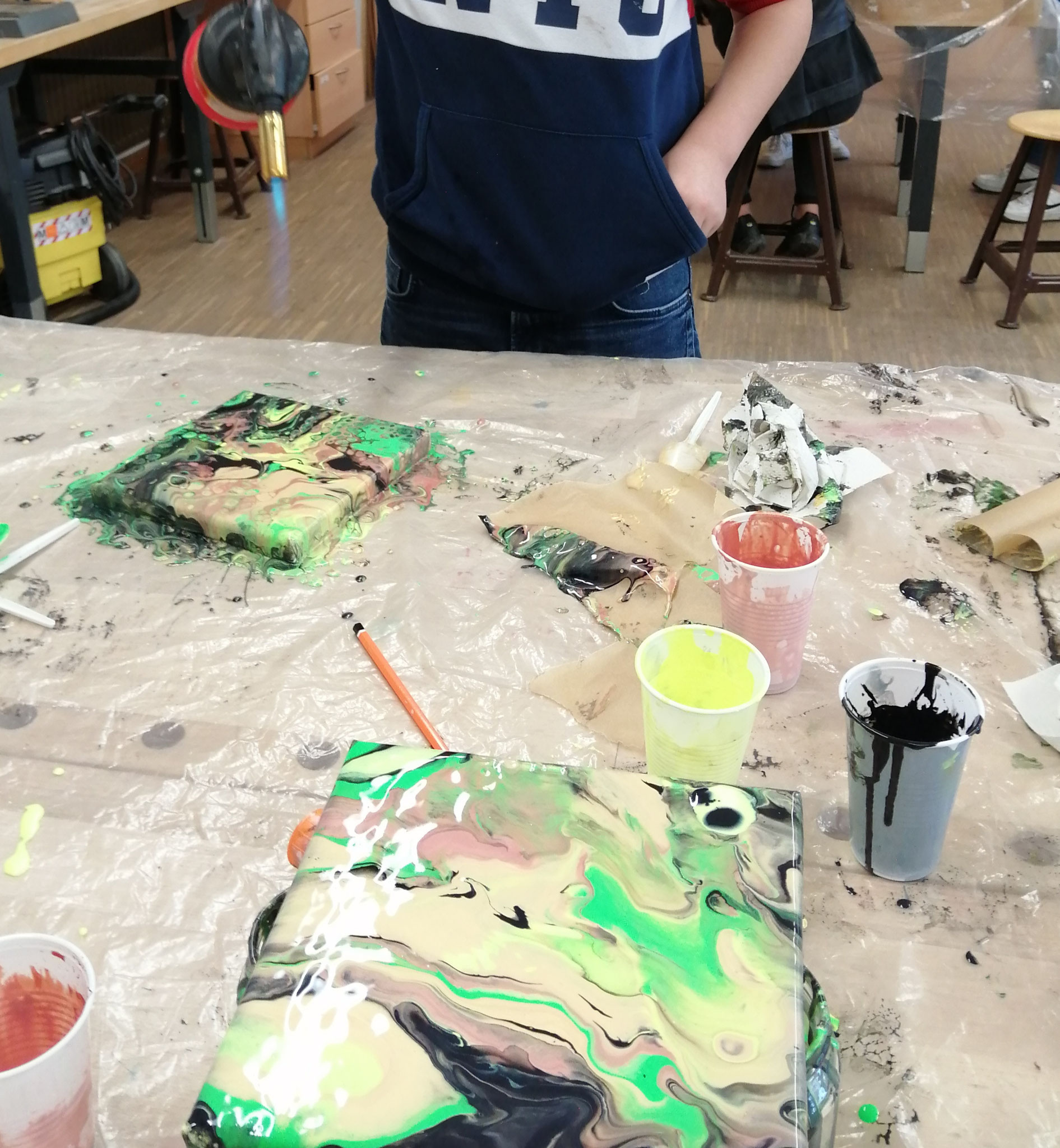 Acryl Pouring