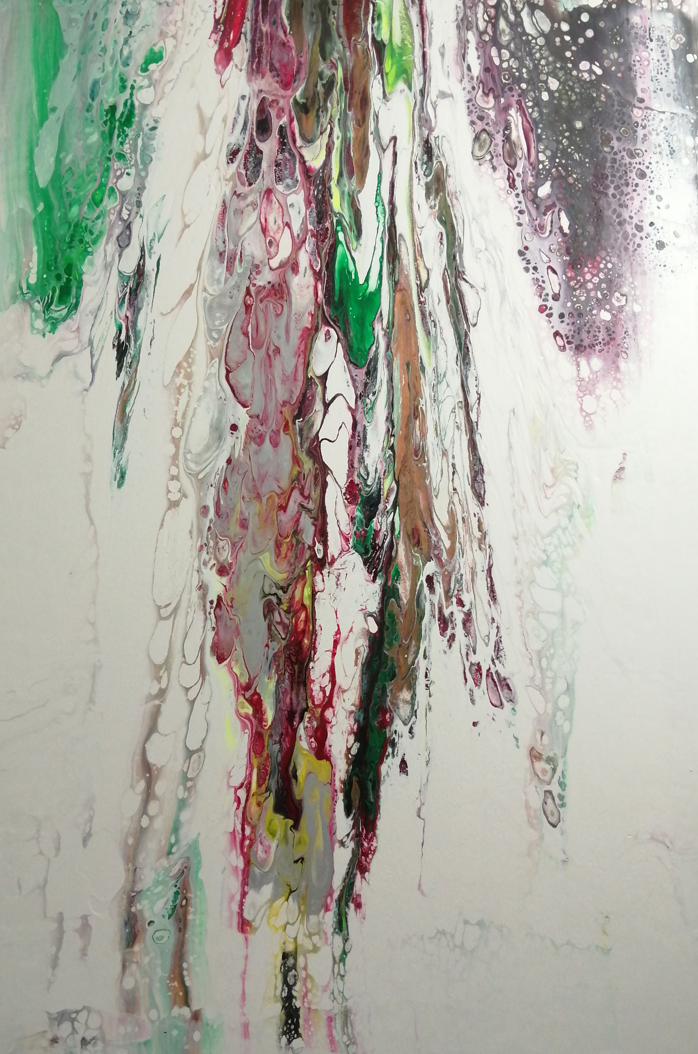 Acryl auf Leinwand 150 x 80 cm 2021