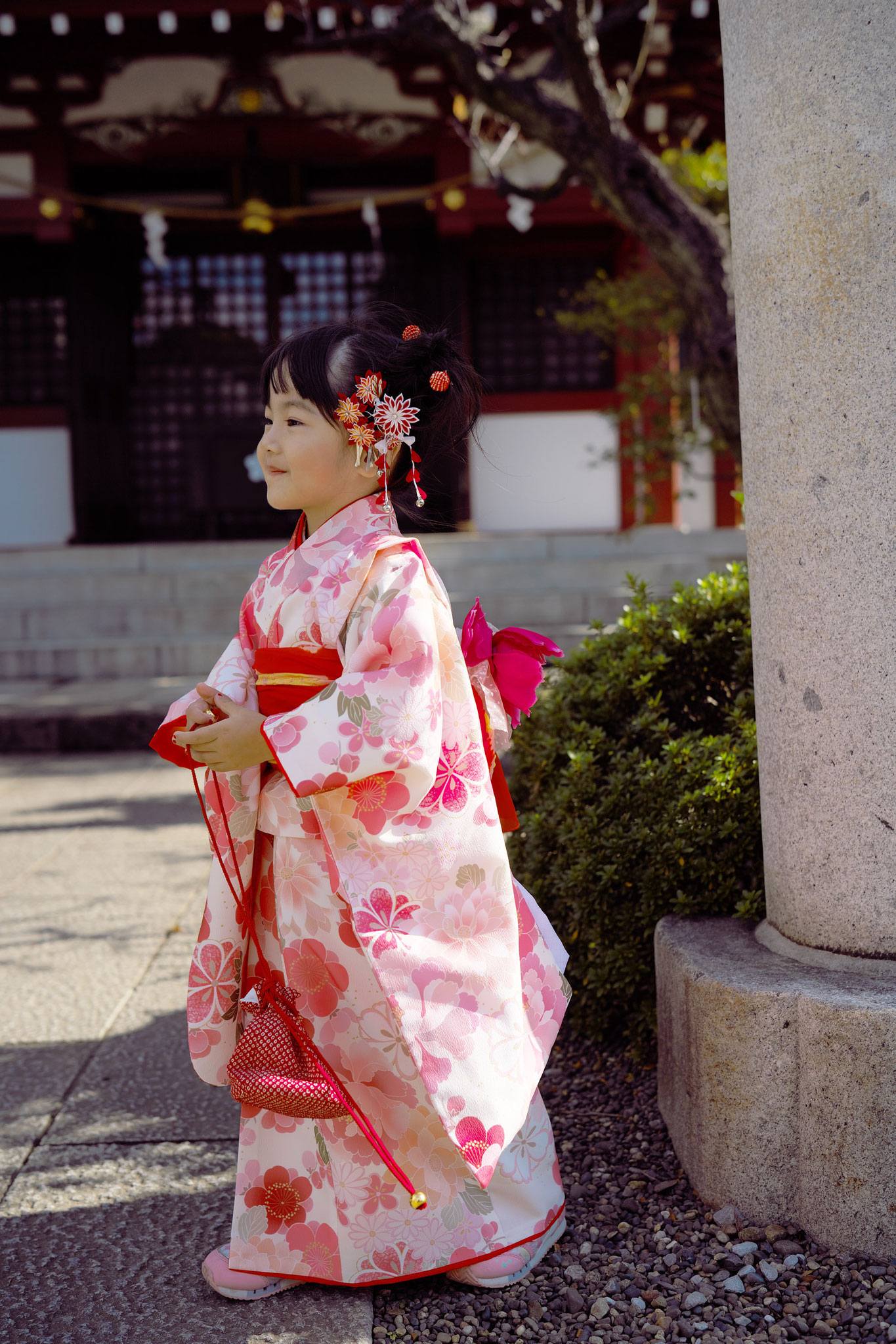 七五三 出張撮影 神社 亀戸天神