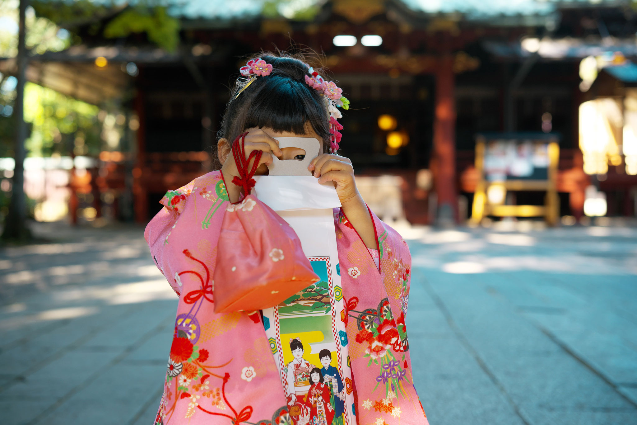 七五三 出張撮影 神社 赤坂氷川神社