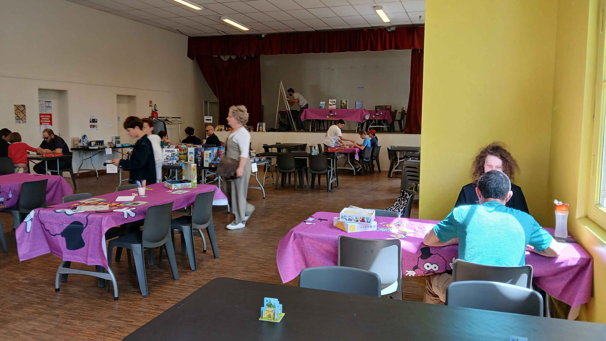 Premières parties du début d'après-midi