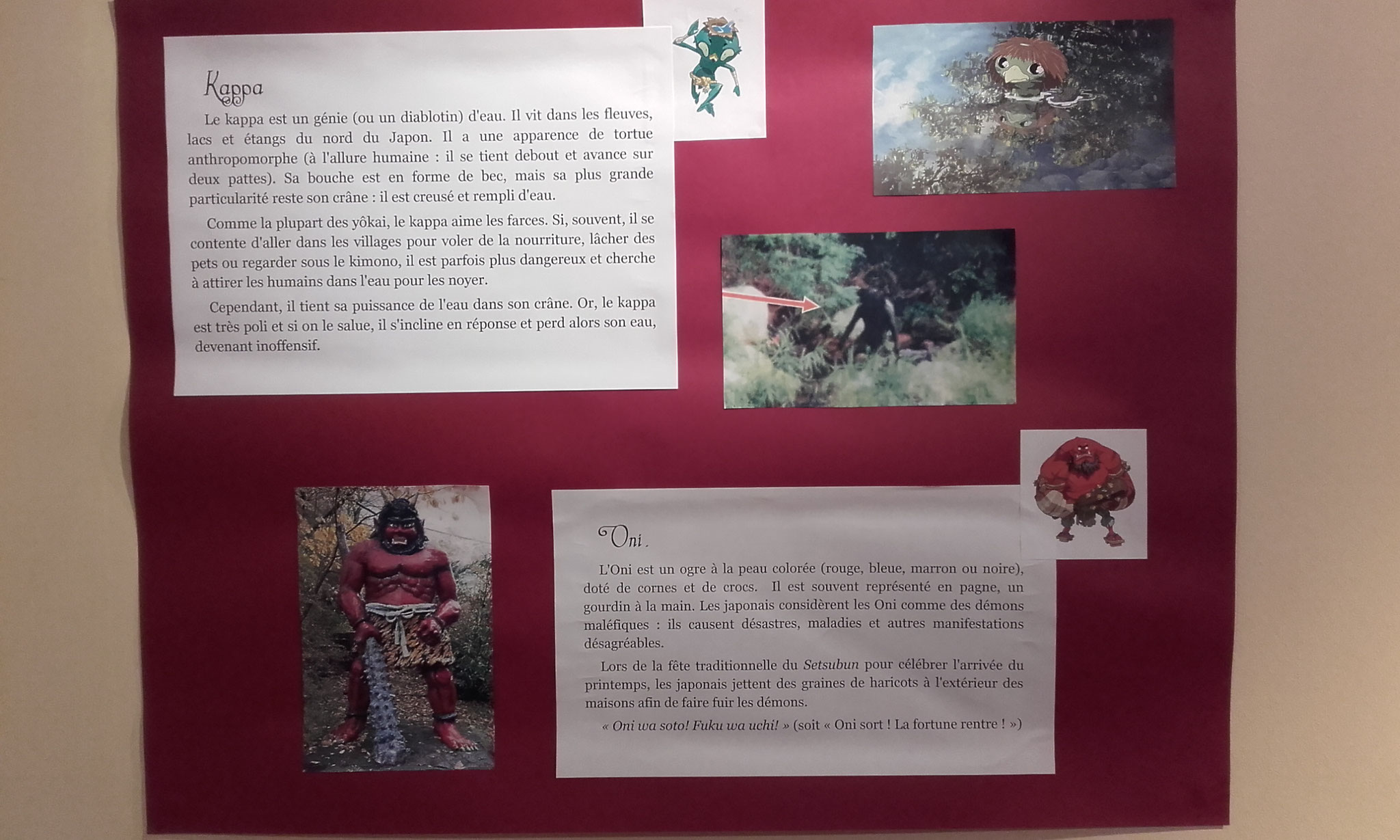 les yôkai : Kappa et Oni