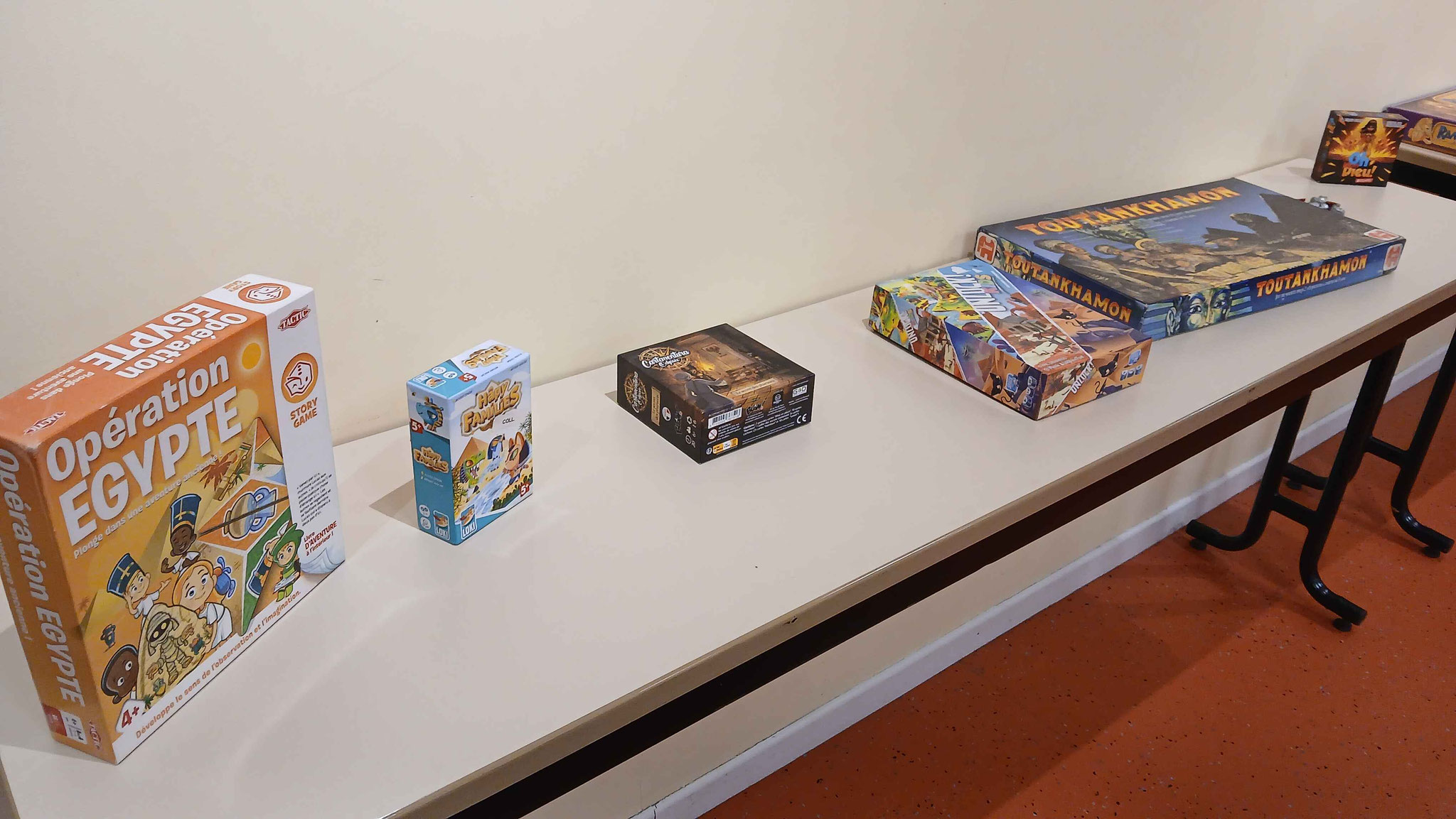 Des jeux sur l'Égypte