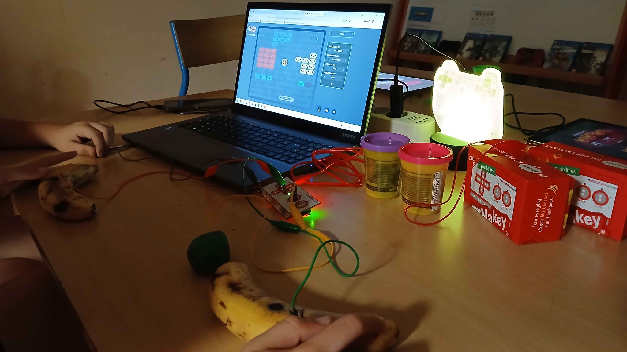 Jeux vidéo : les bananes servent de manettes