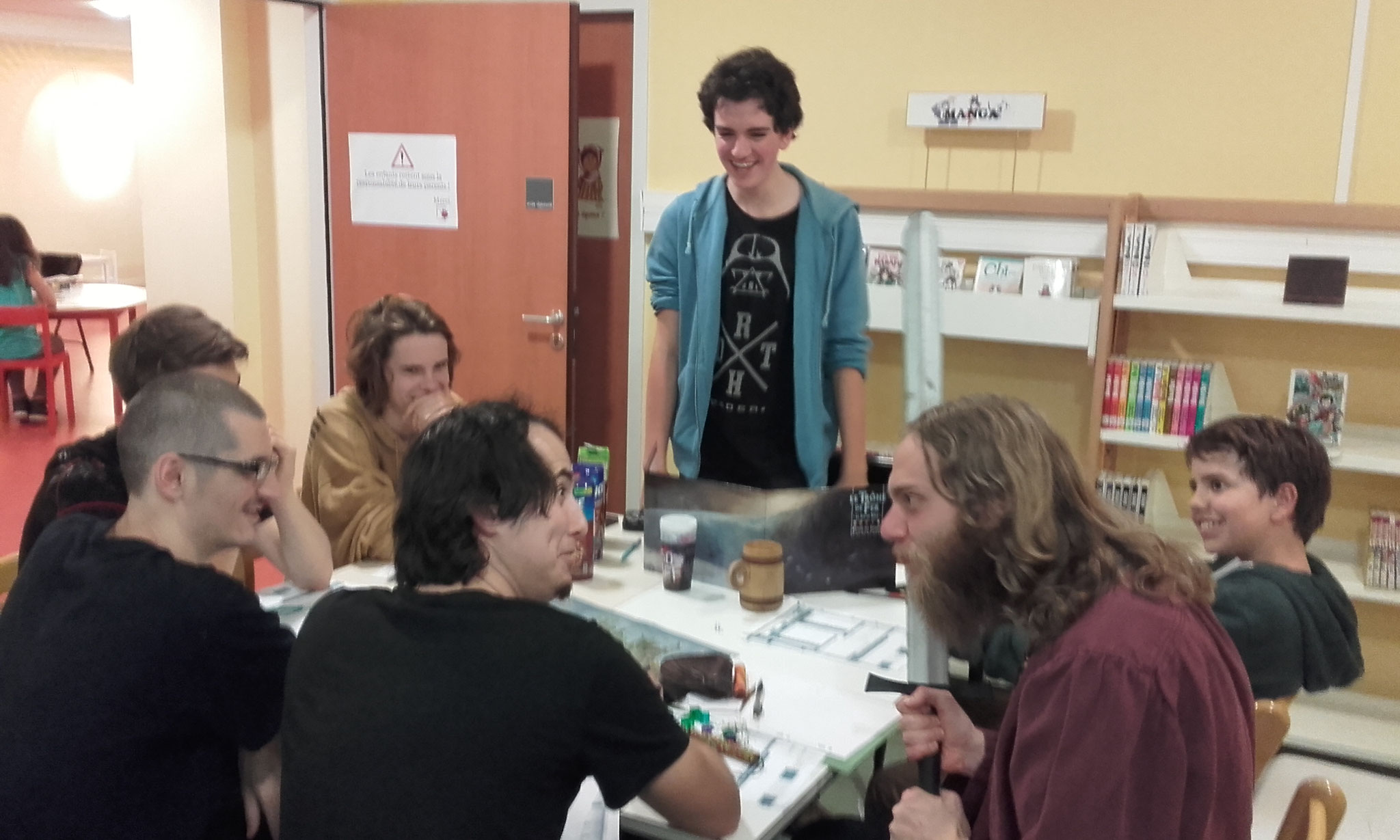 jeu de rôle : la table du Trône de fer (première masterisation pour Samuel)