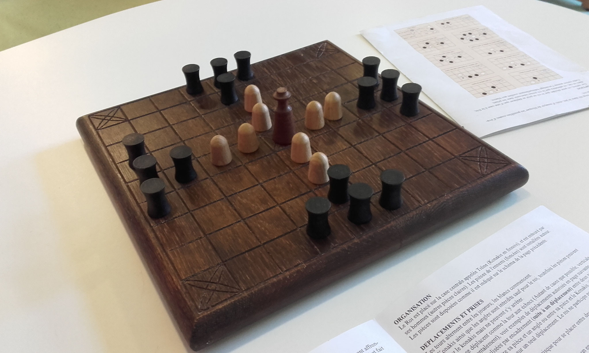 Tablut, un jeu de Tafl