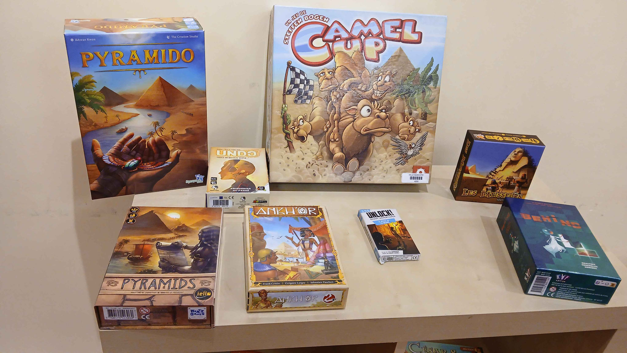 Jeux sur l'Égypte
