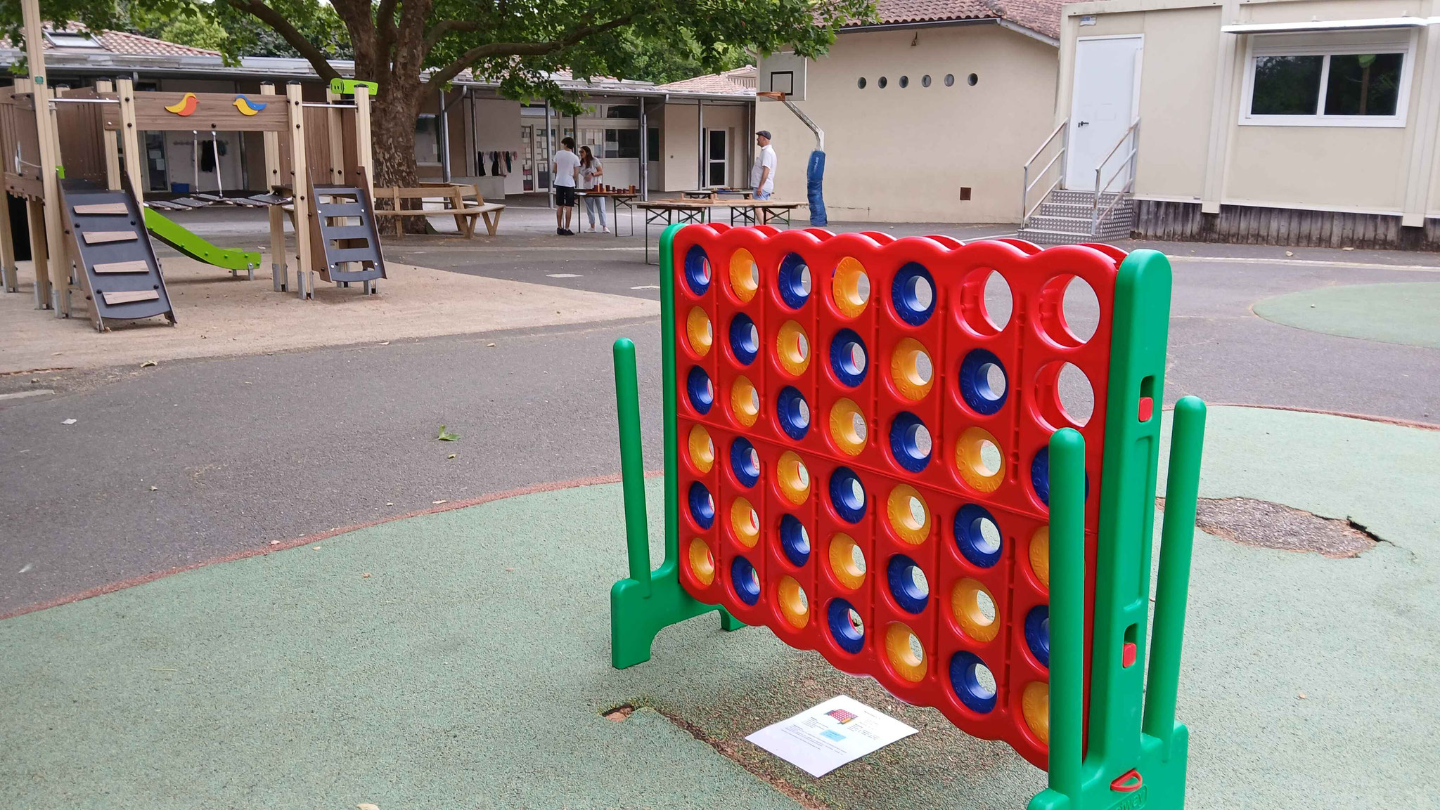 fin d'installation : les jeux surdims sont prêts