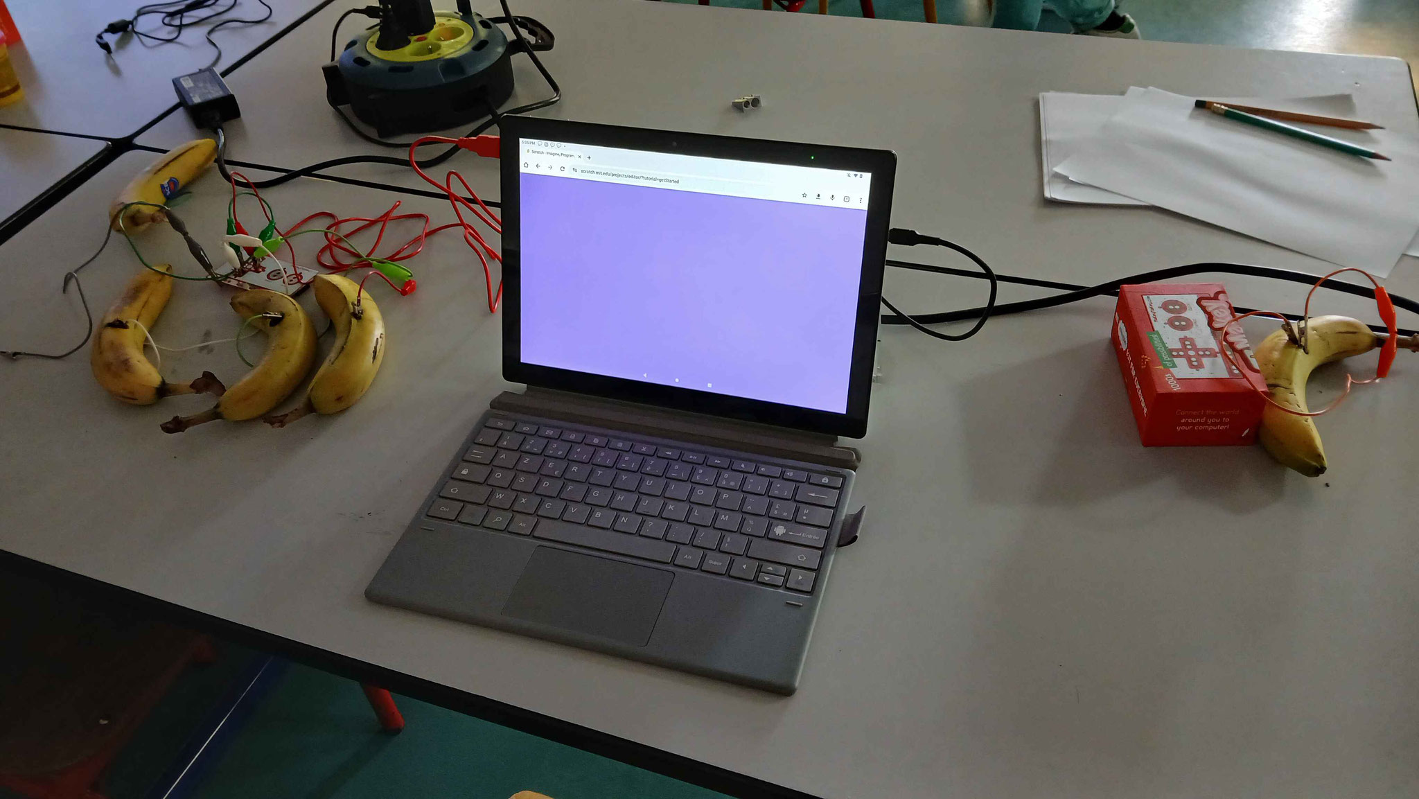 Les makey makey avant que les bananes n'explosent