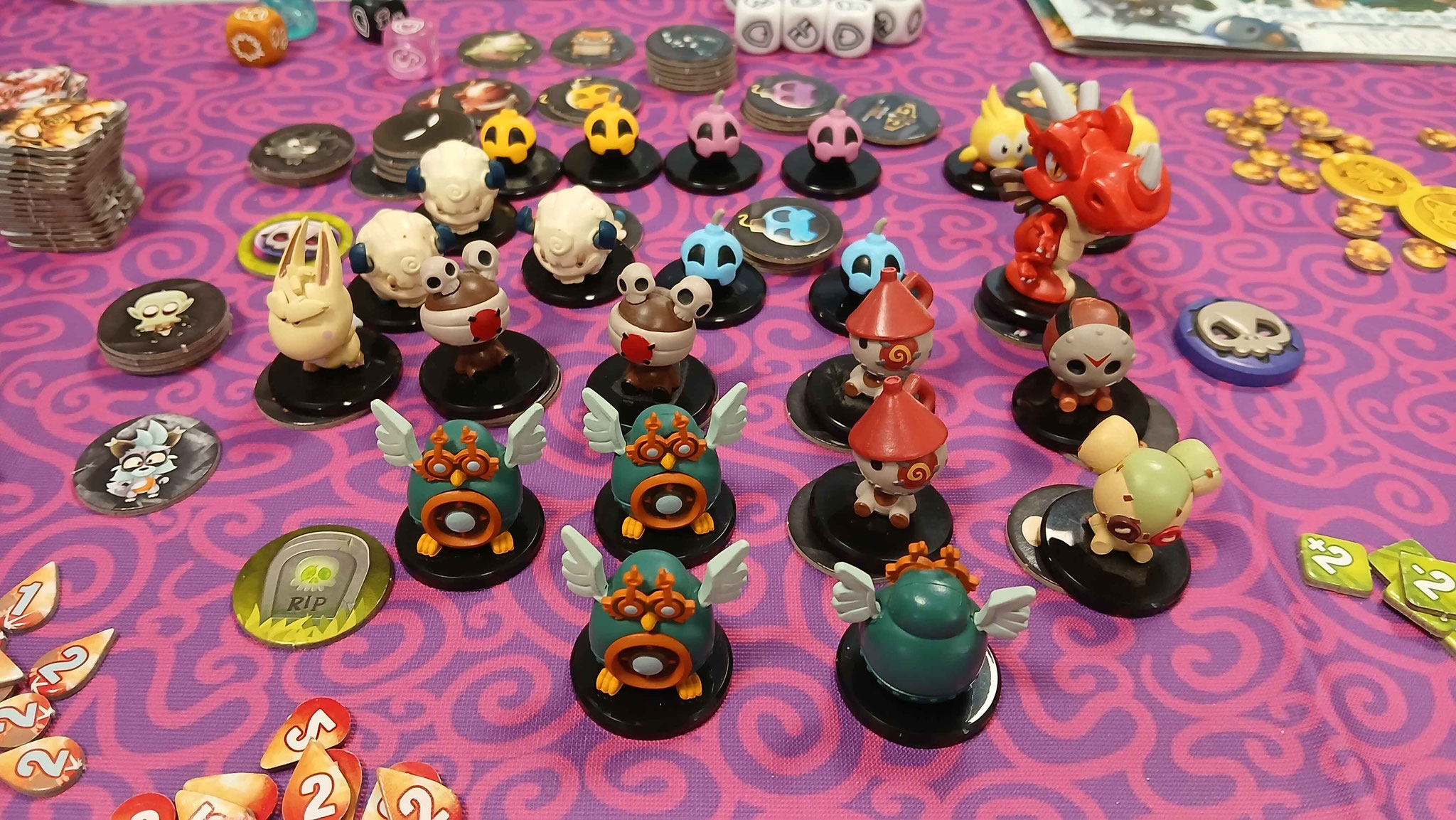 jeux de figurines : quelques figurines de Krosmaster