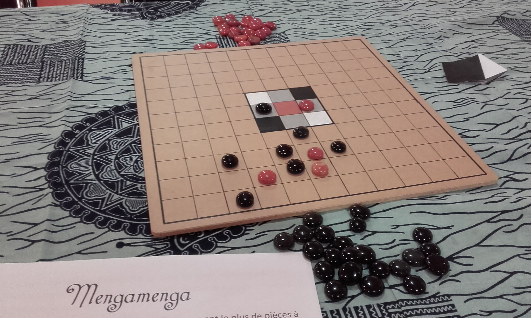 Mengamenga, jeu maori