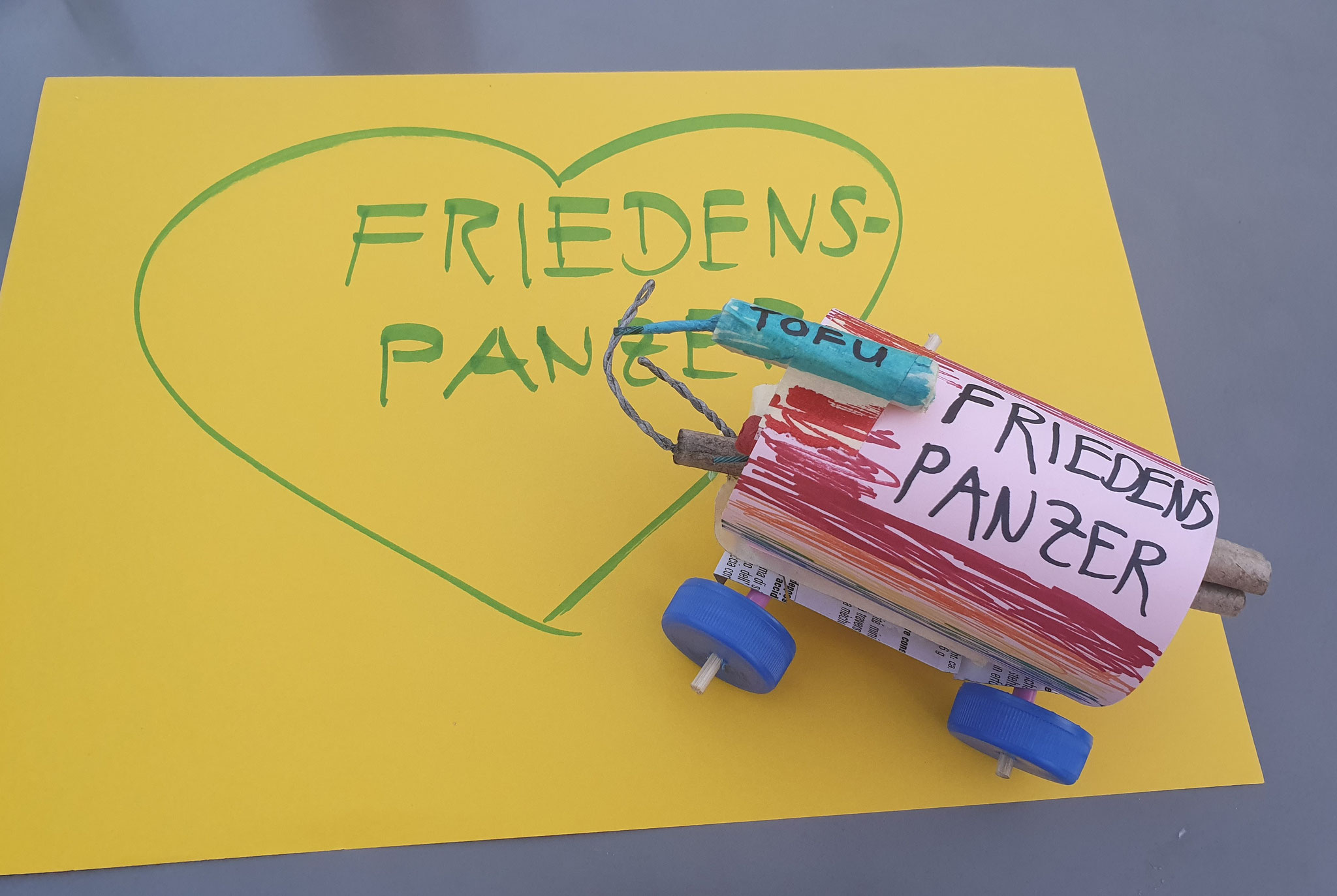 4. Platz: Friedenspanzer (0.1 Bier)