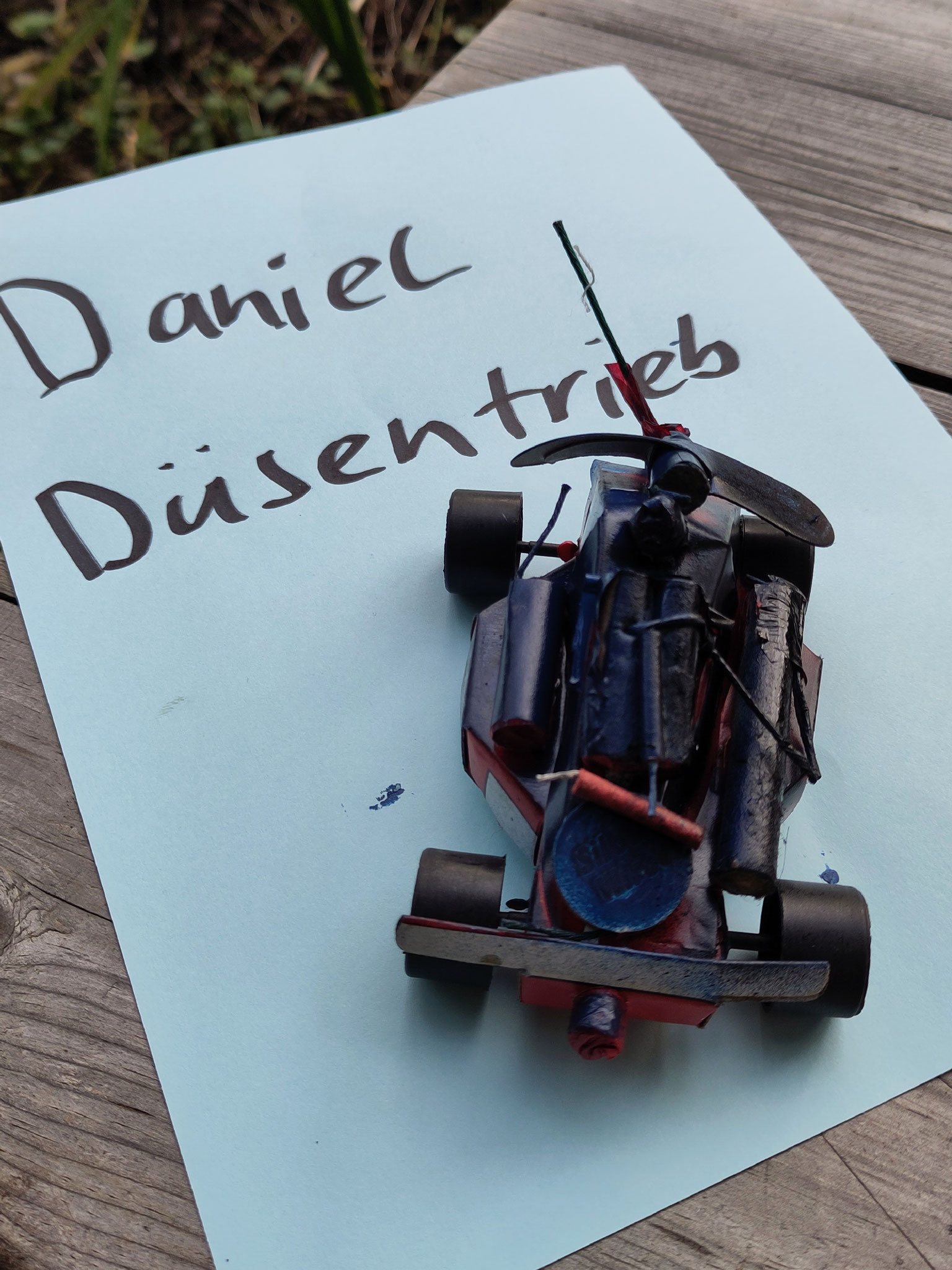 5. Platz: Daniel Düsentrieb (0.75 Bier)