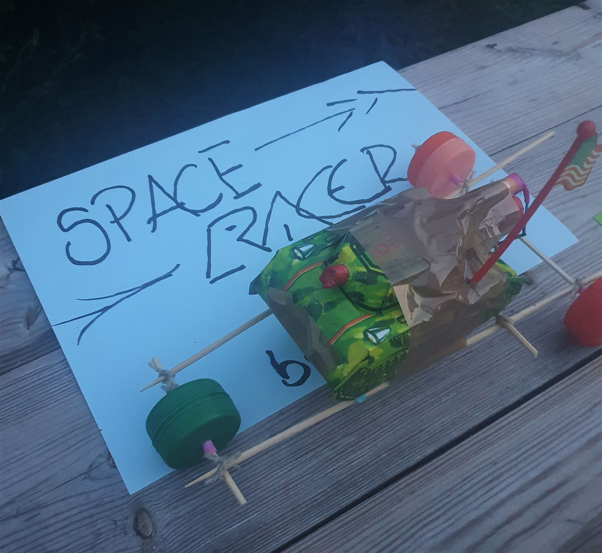 2. Platz: Space Racer (40 Bier)