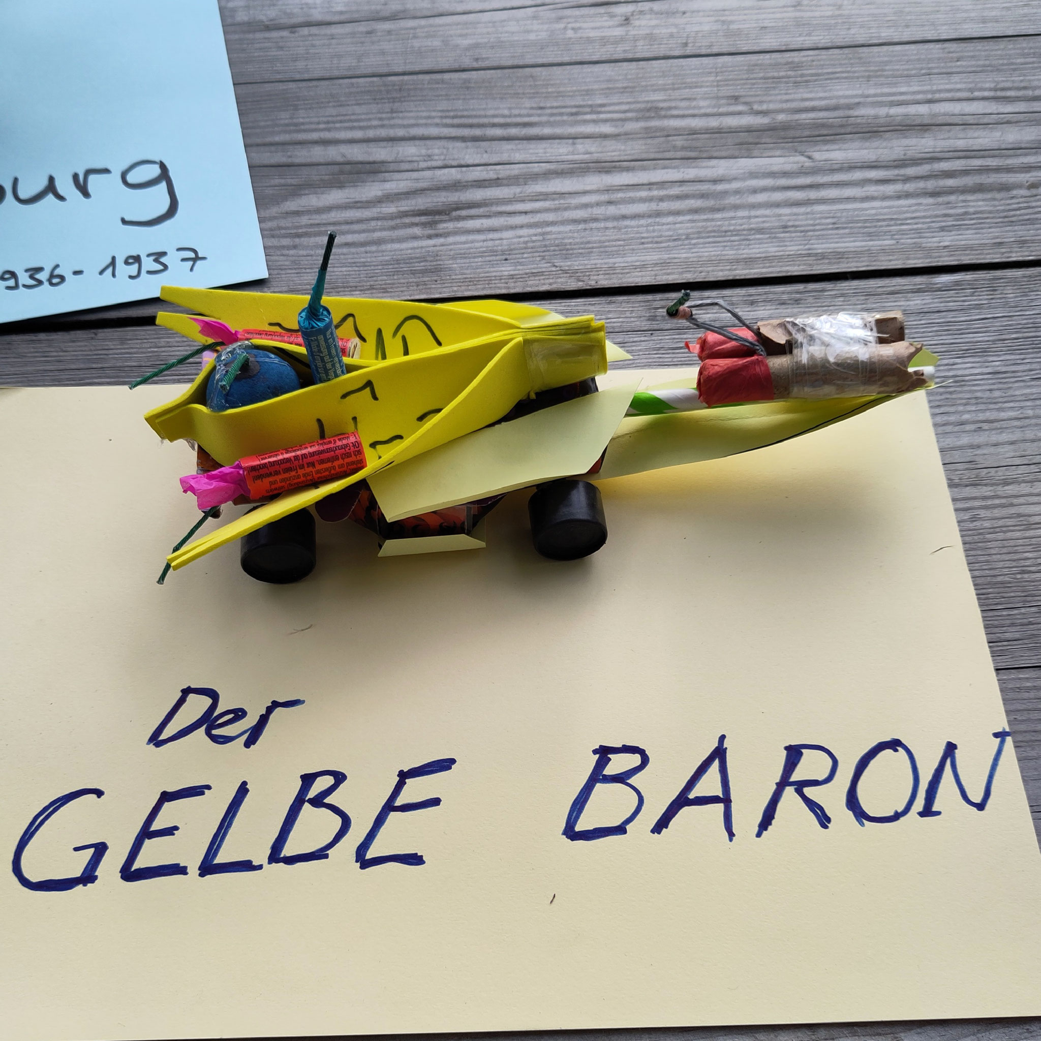 7. Platz Gelbe Baron (-1 Bier)