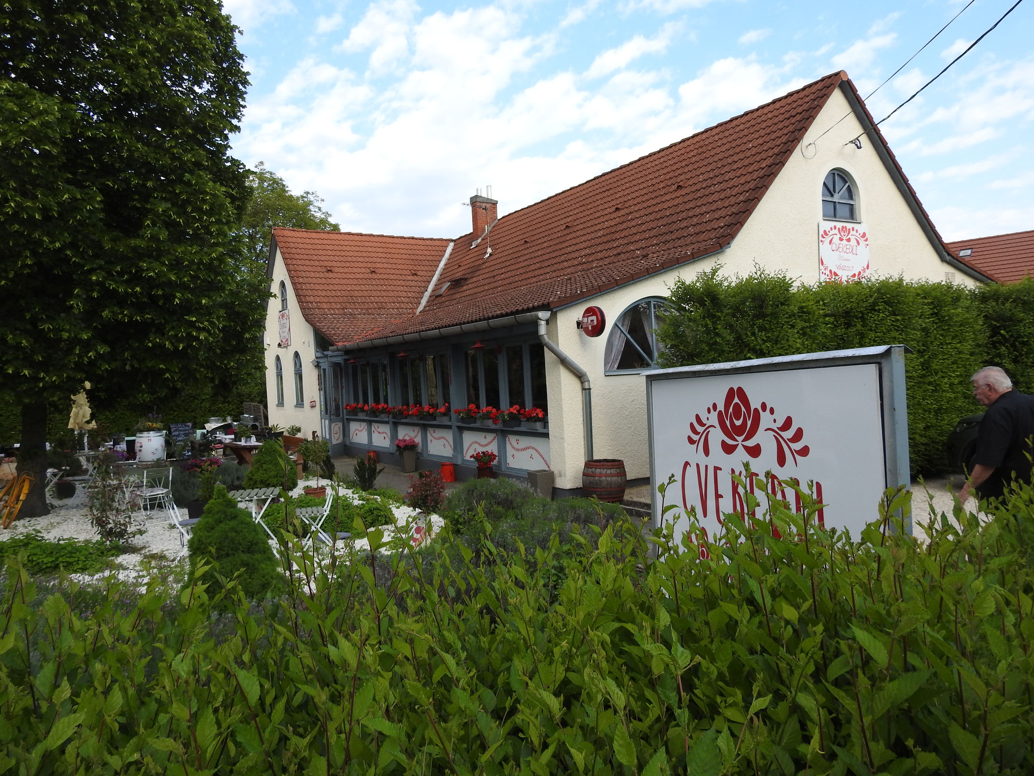 Restaurant Cvekedli in Vászoly