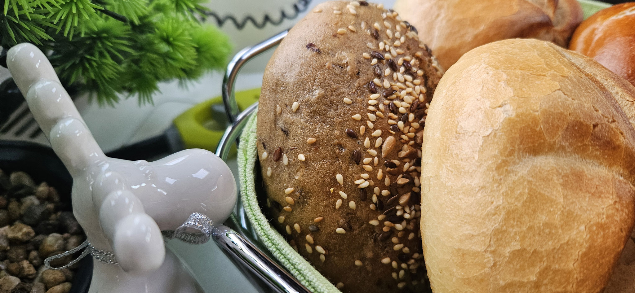 Hey Stella, nicht die Brötchen anknabbern