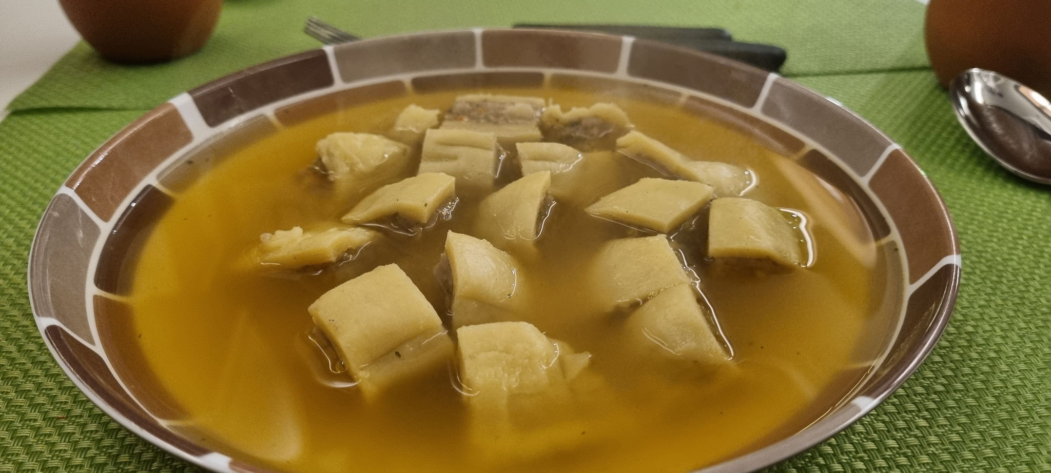 Maultaschensuppe zum Znacht