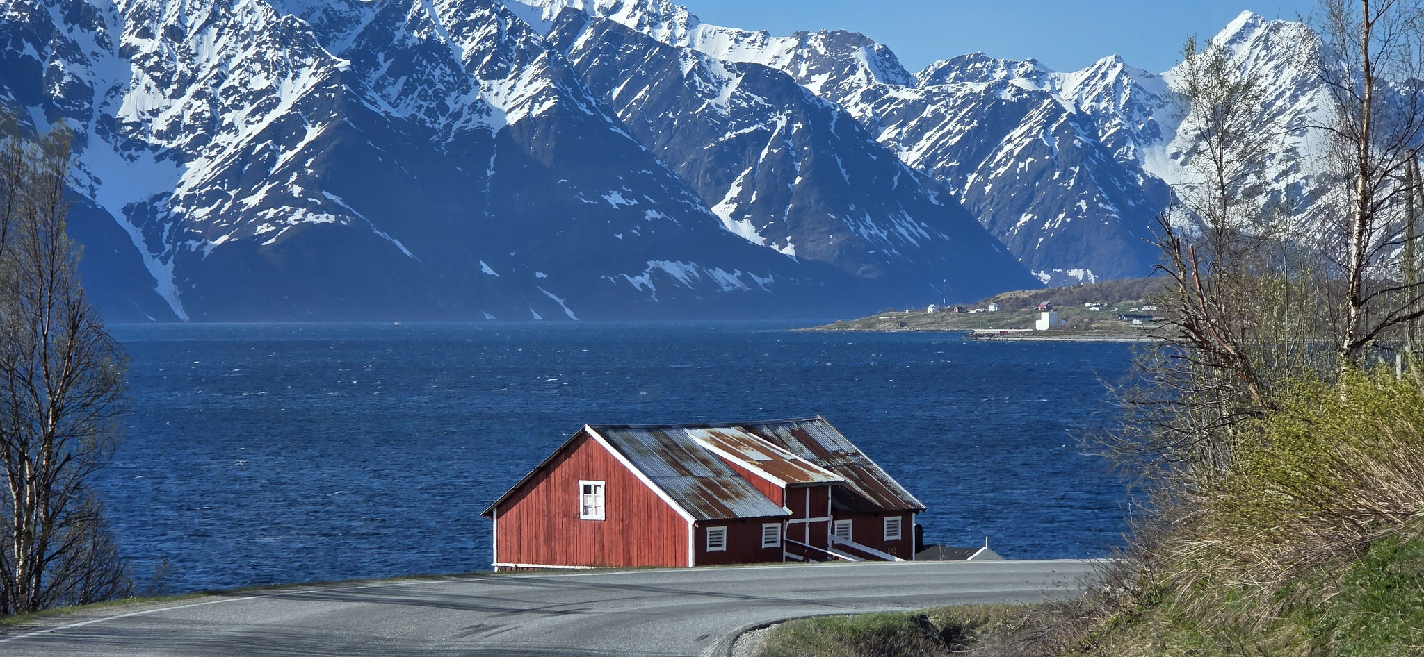 ...und den norwegischen Farben