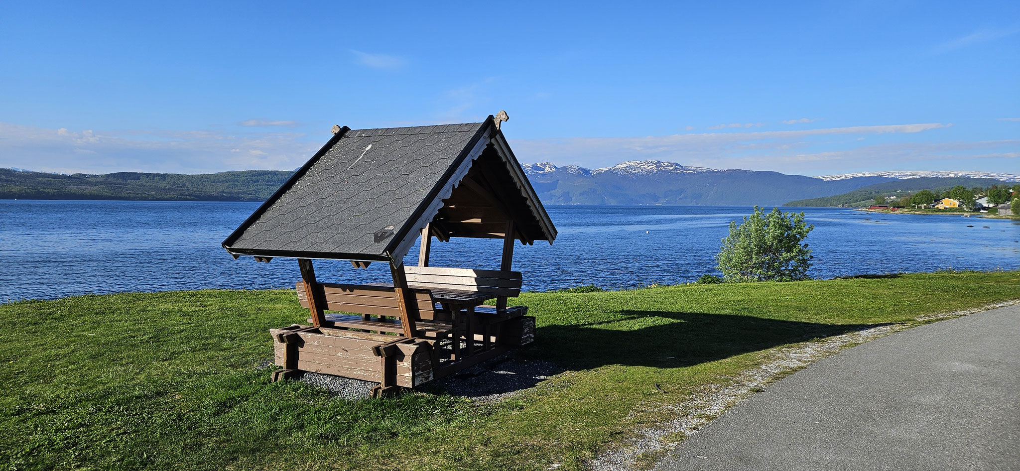 Schönstes Wetter in Fauske...