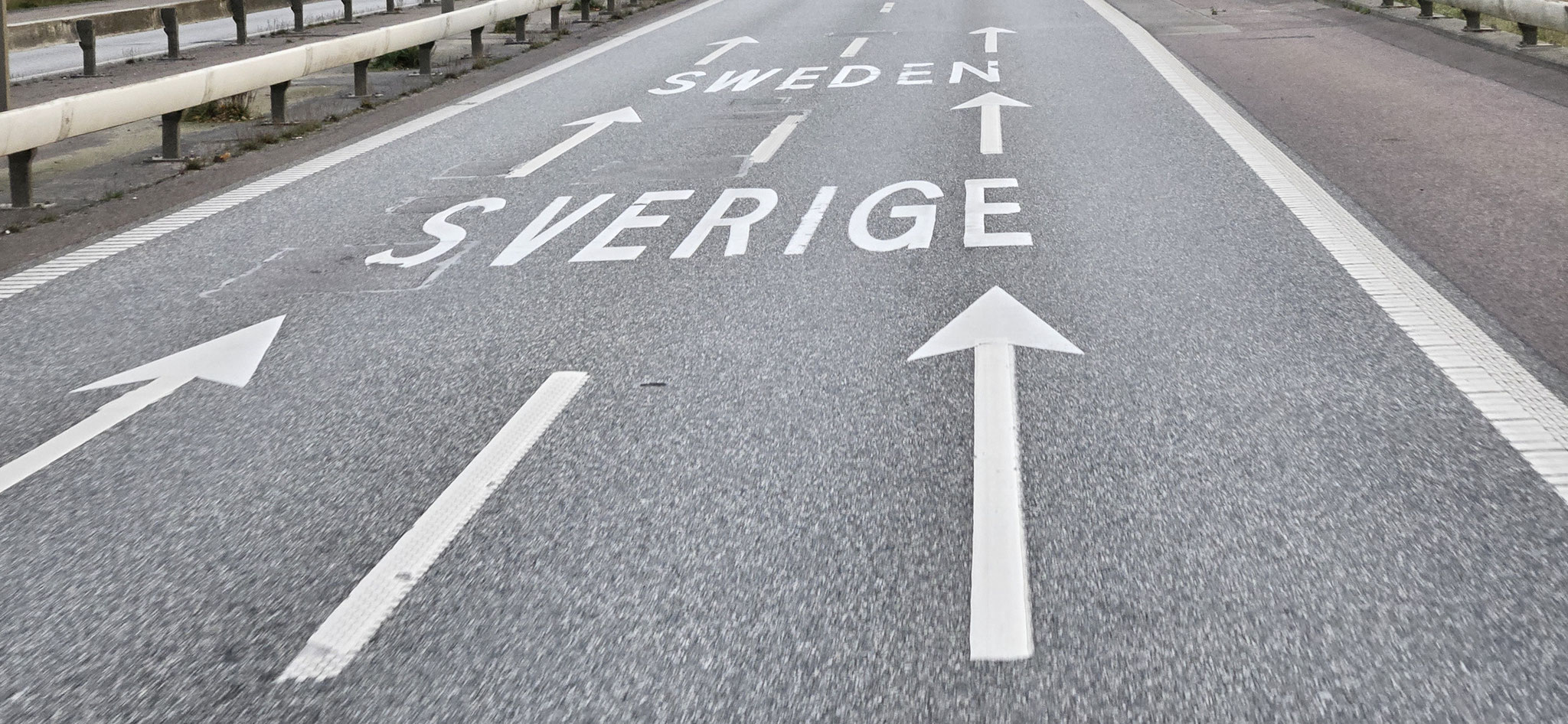 Auf dem Weg nach Schweden