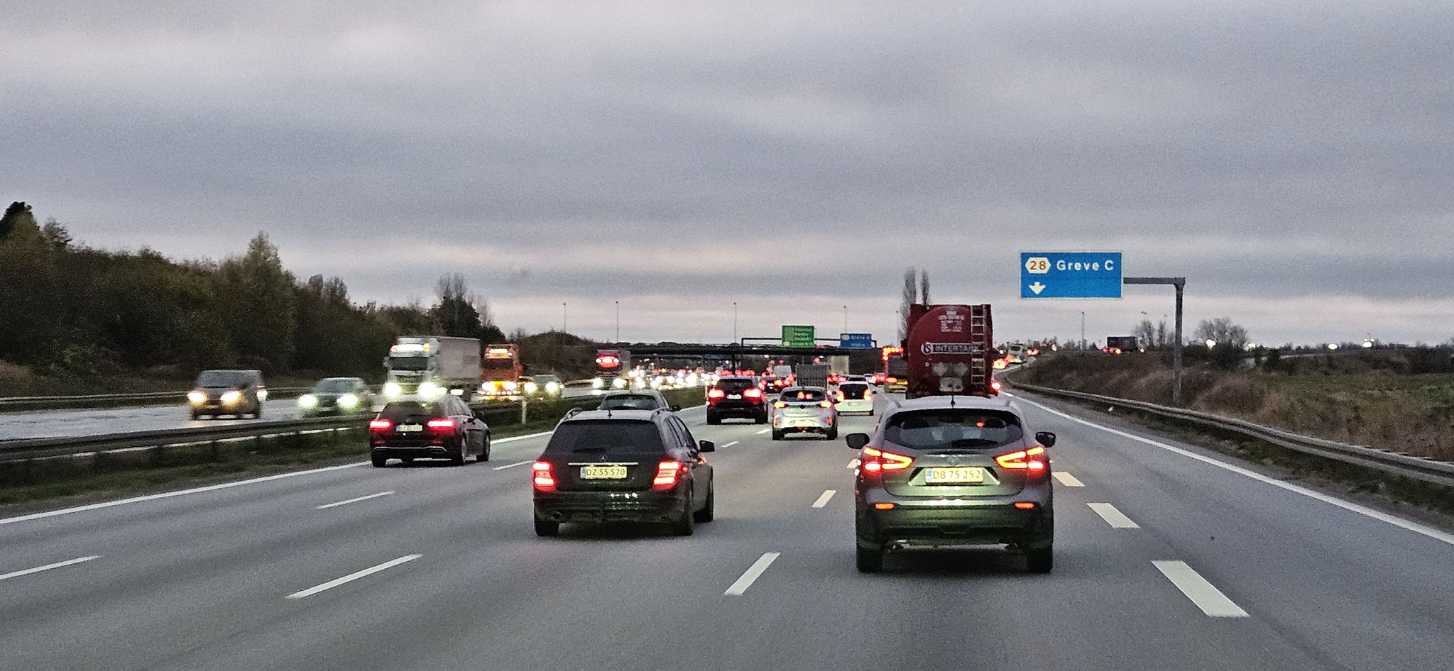 Der Verkehr ist hier echt mühsam
