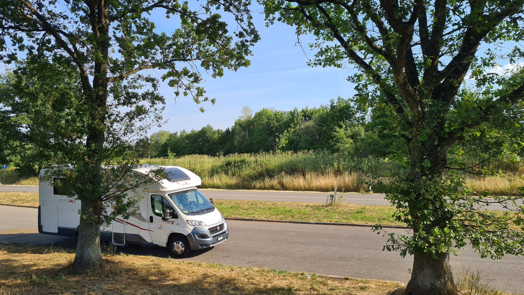 Zwischenhalt bei Sonnenschein