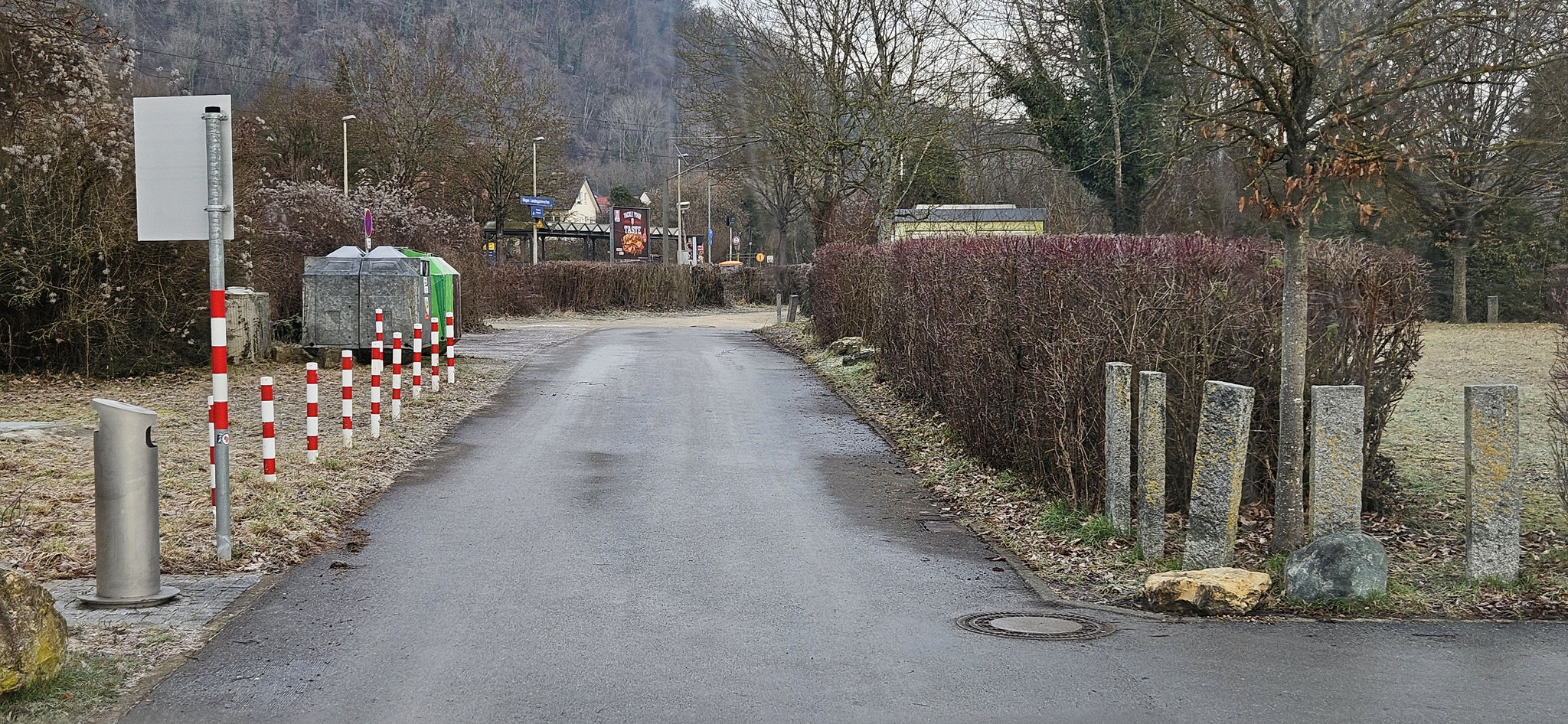 ...noch ist nicht viel los...