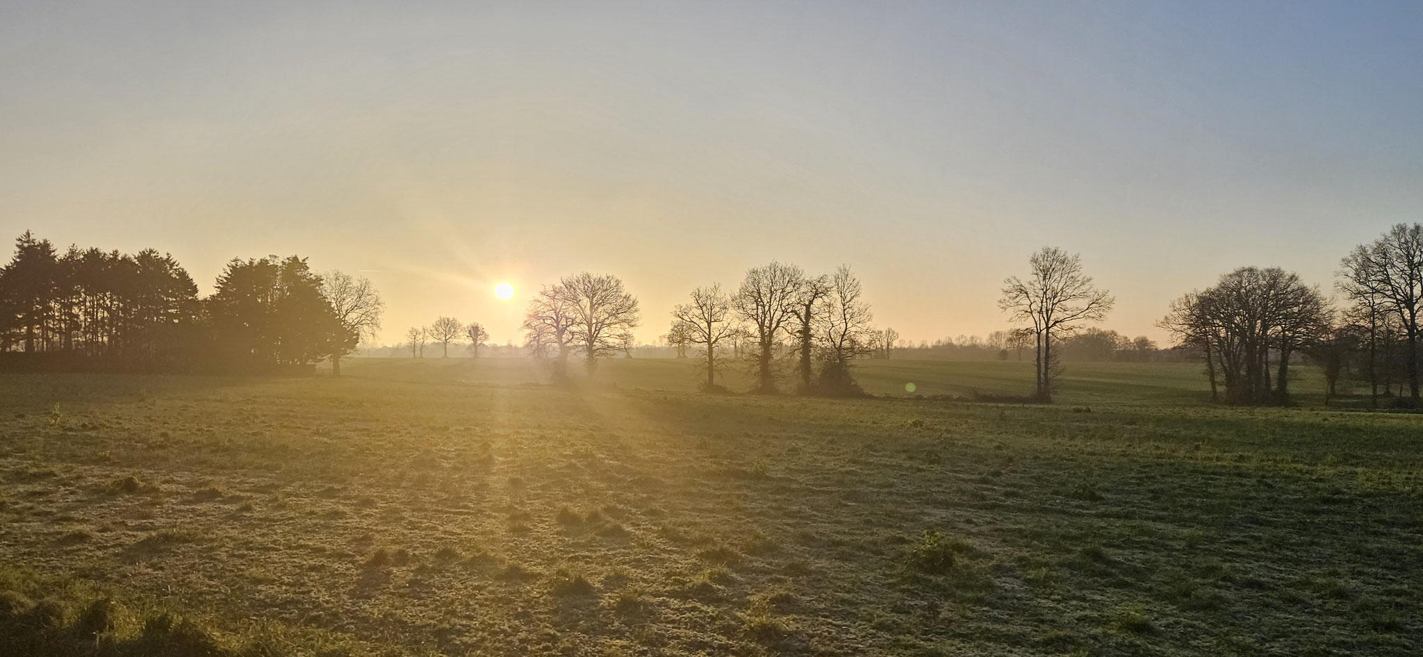 Wundervolle Morgenstimmung