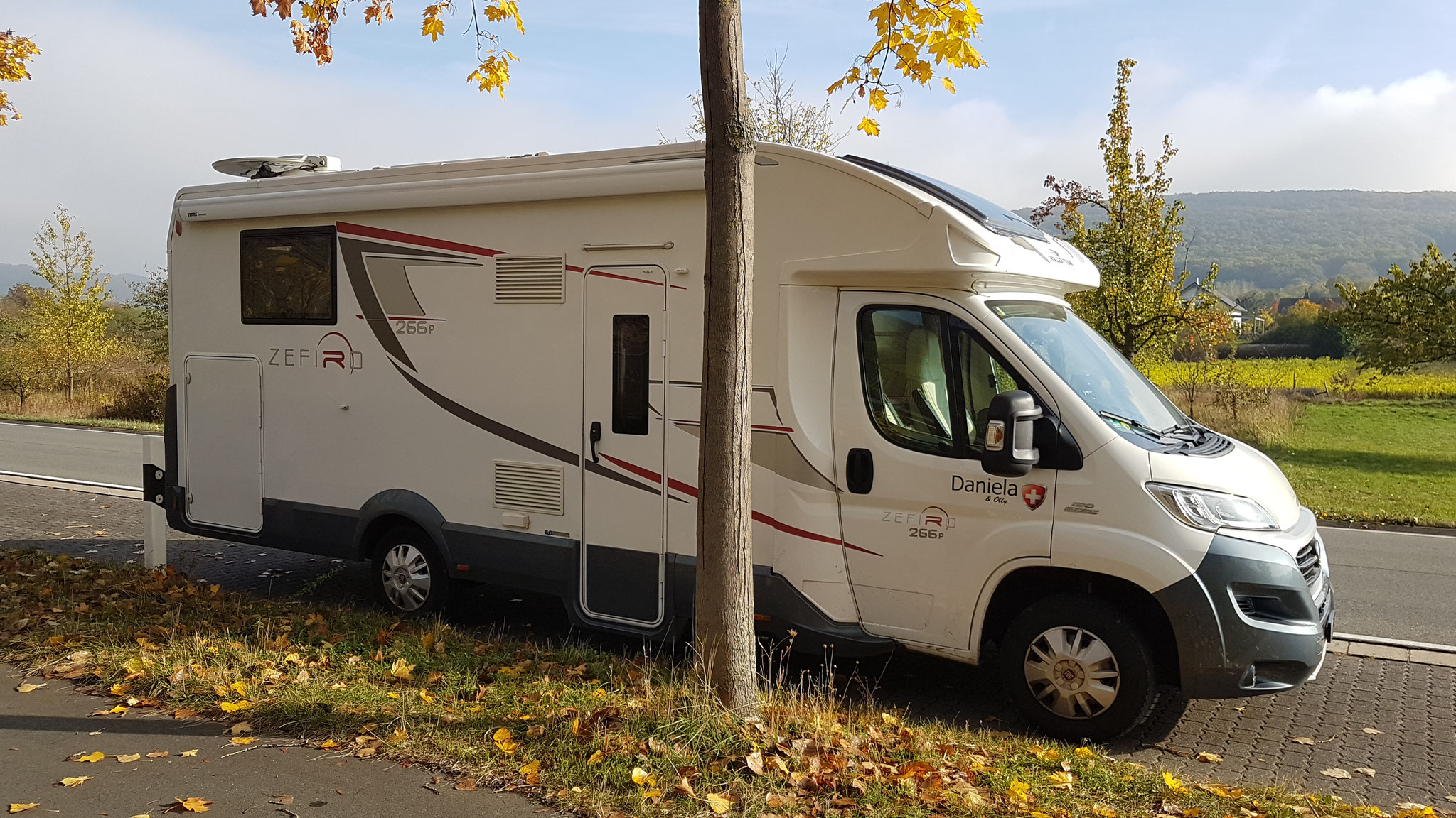 Eine Pause auf Höhe Boppard