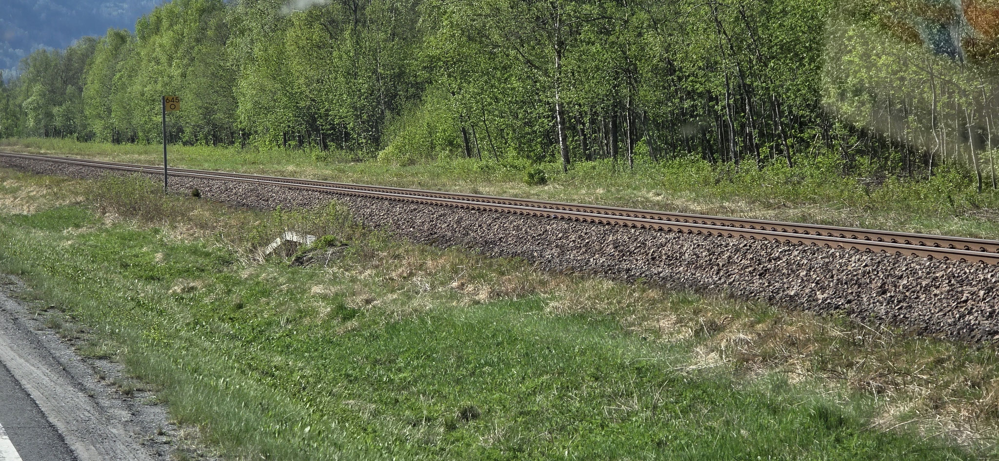 Wahnsinn wie gut die Eisenbahn hier ausgebaut ist