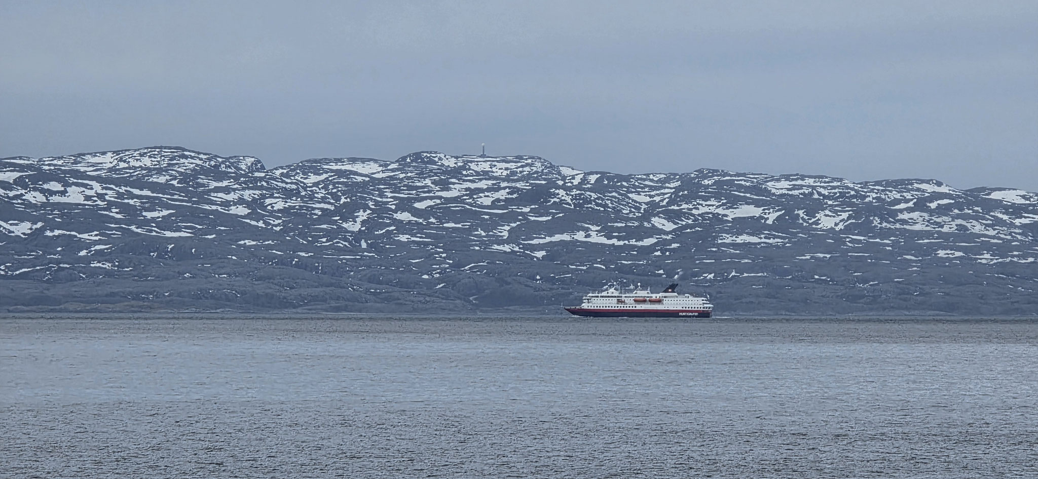 Die "Nordkapp" war in Vadsø und fährt nun nach Kirkenes
