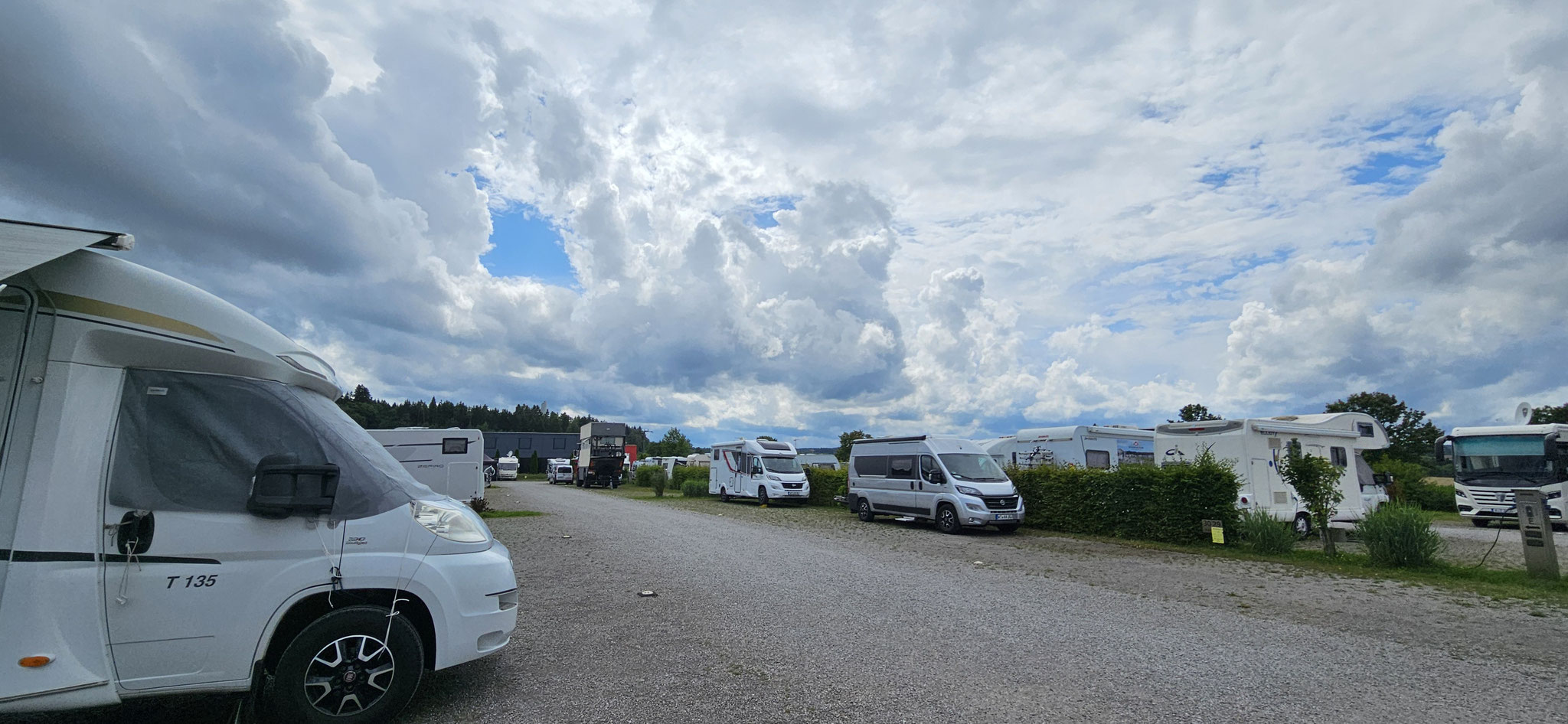 Dicke Wolken...