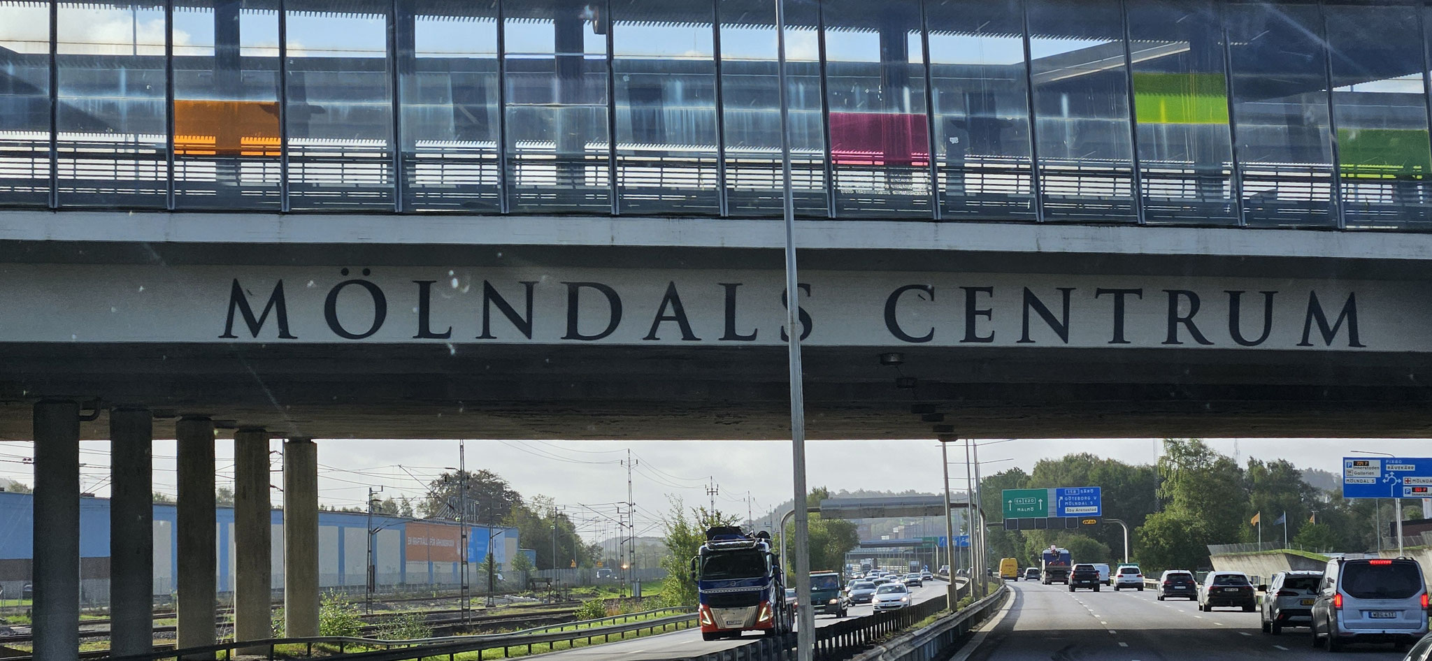 ...und schon haben wir die Stadt hinter uns