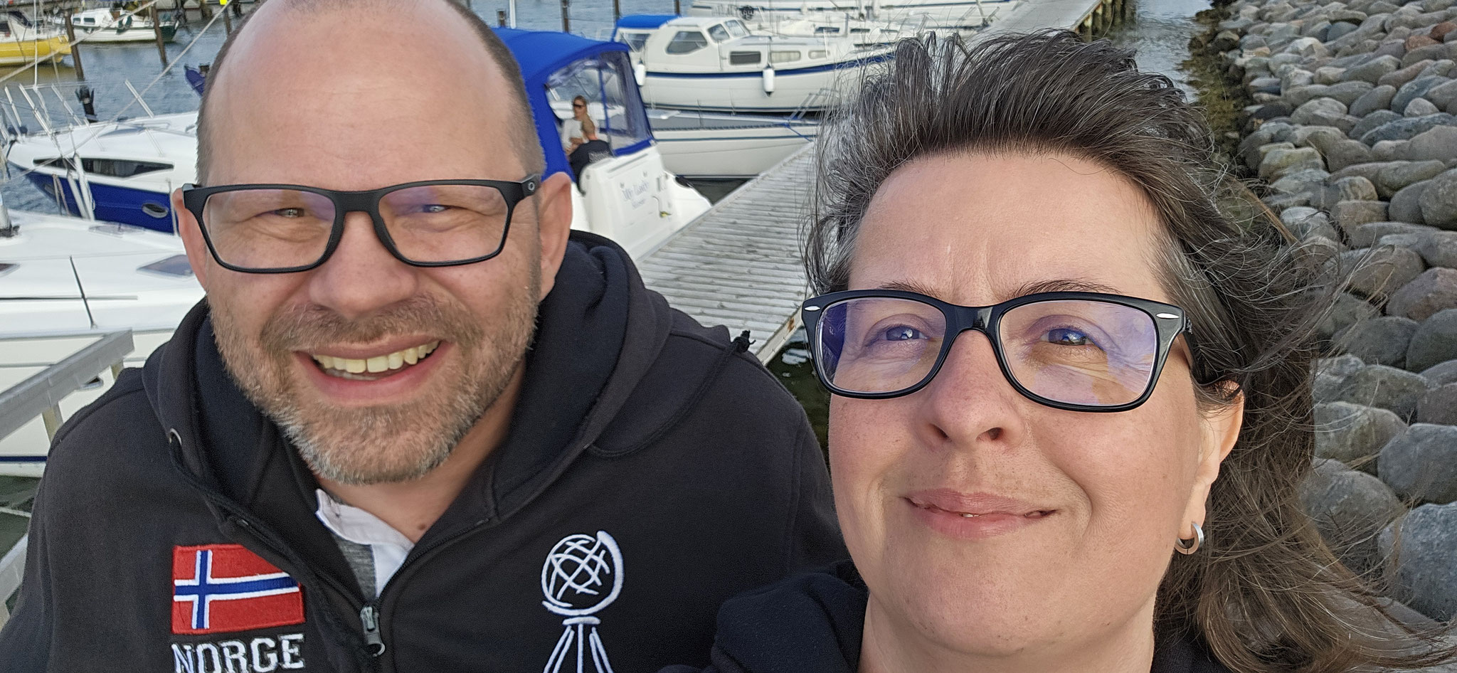 Wir sind im Urlaub angekommen
