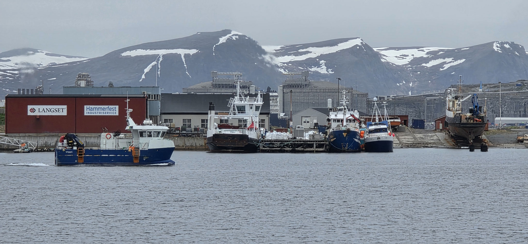 Das Geschehen im Hafen ist spannend