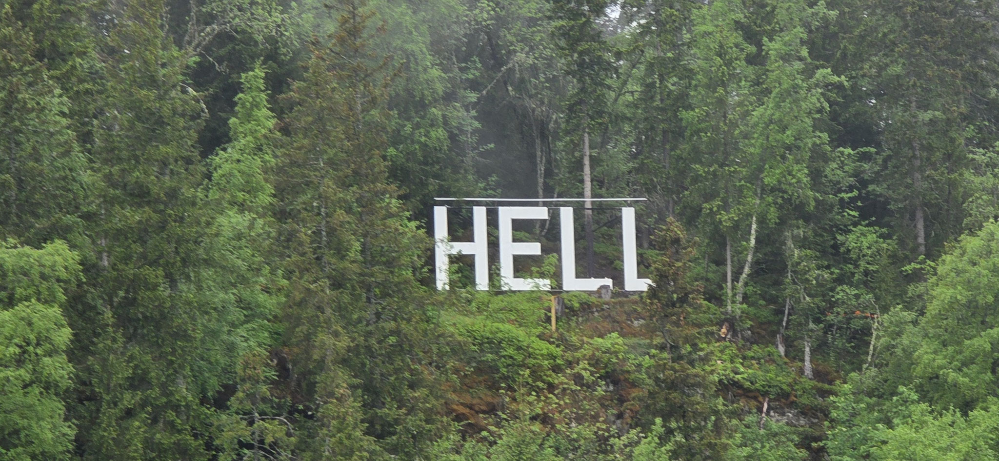 Hell? Oh-oh...so schlimm ist es auch bei Regen nicht