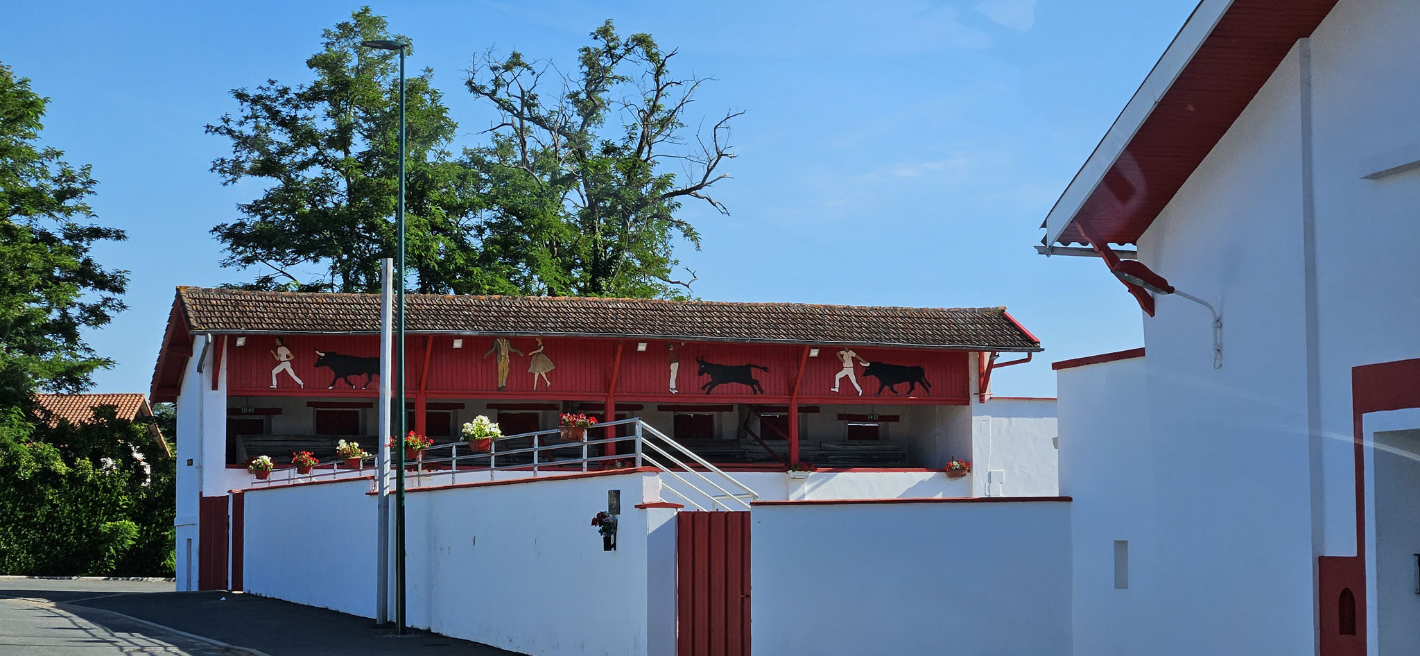 Stierkampf-Arena in Frankreich
