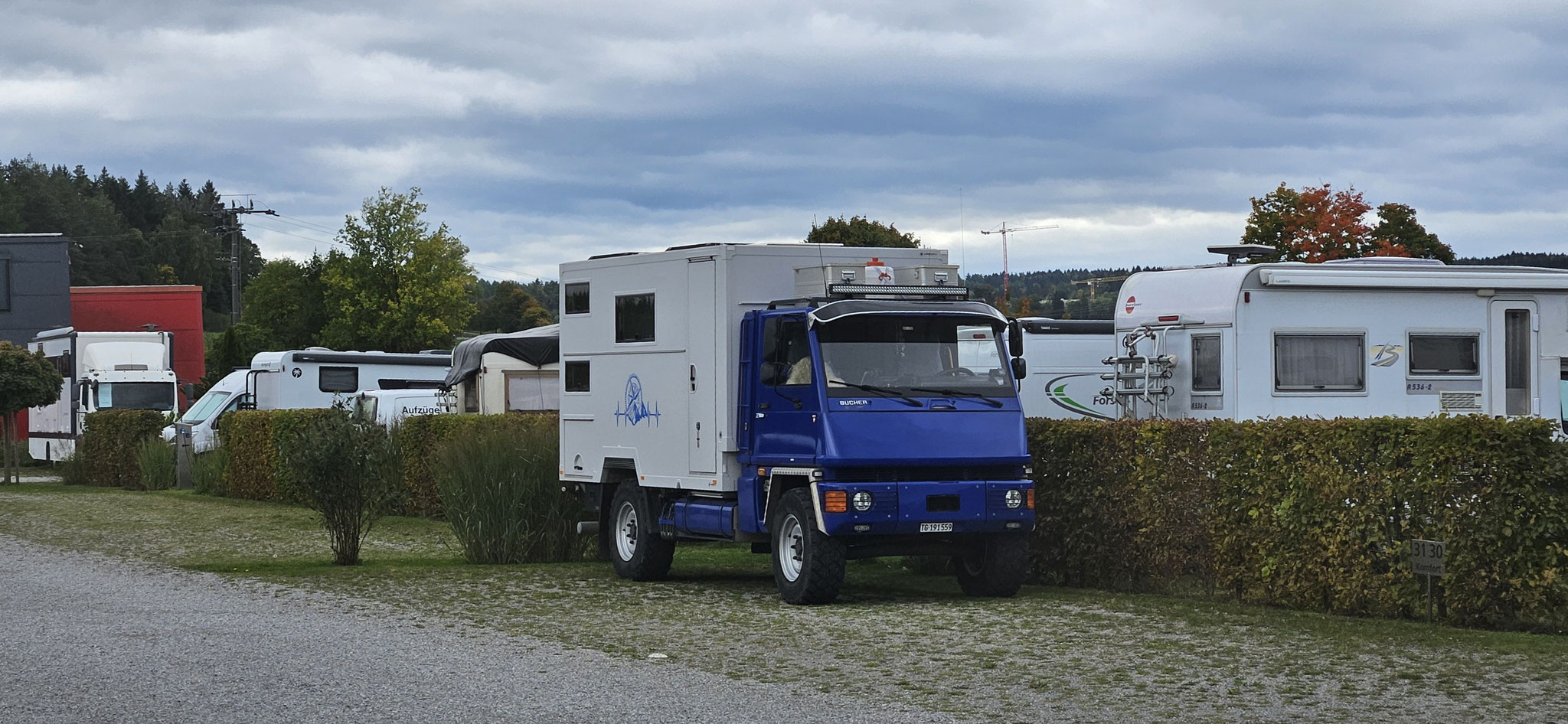 Interessantes Fahrzeug - interessante Menschen