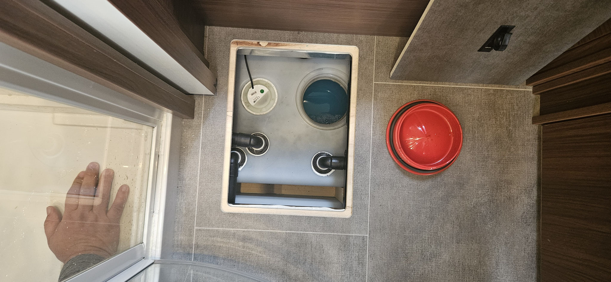 ...perfekt - es sprudelt im Tank