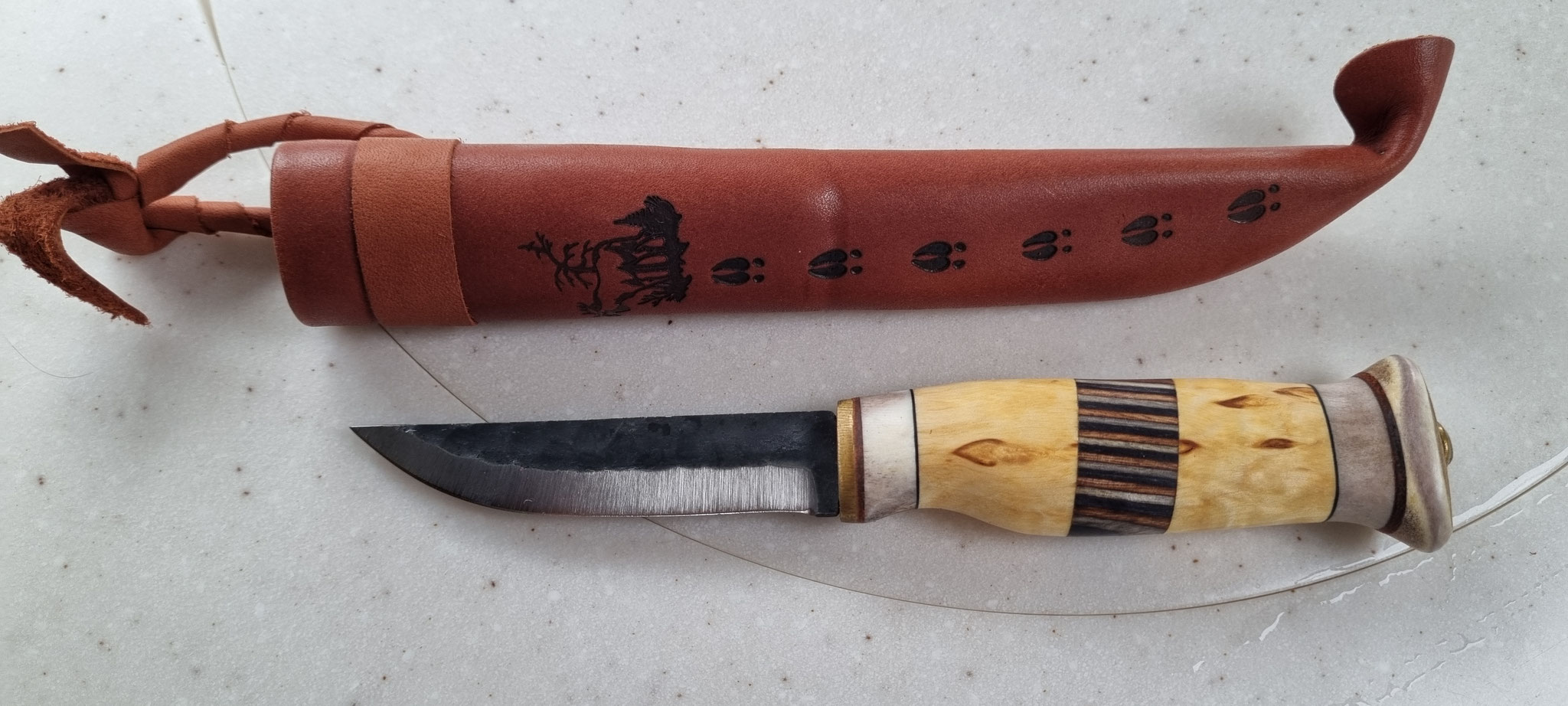 ...für das neue Sami-Messer - ein Kunstwerk
