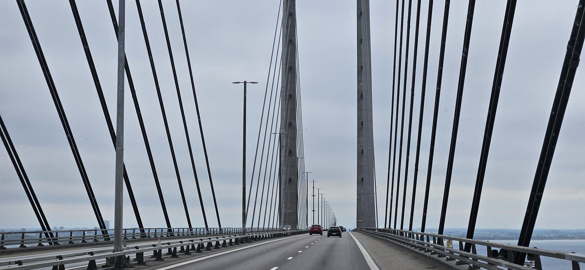 Gleich sind wir über die Brücke...