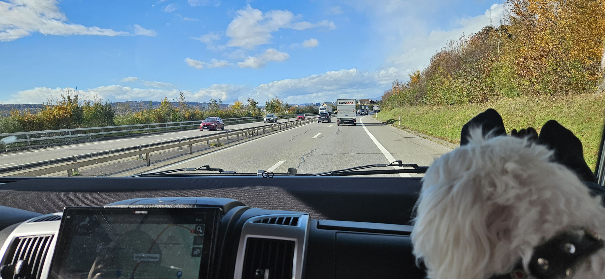 Bei schönstem Sonnenschein...