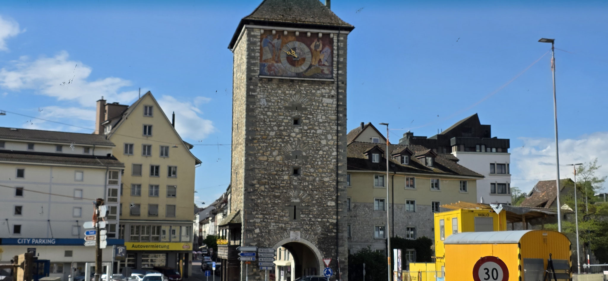 Einmal durch Schaffhausen...