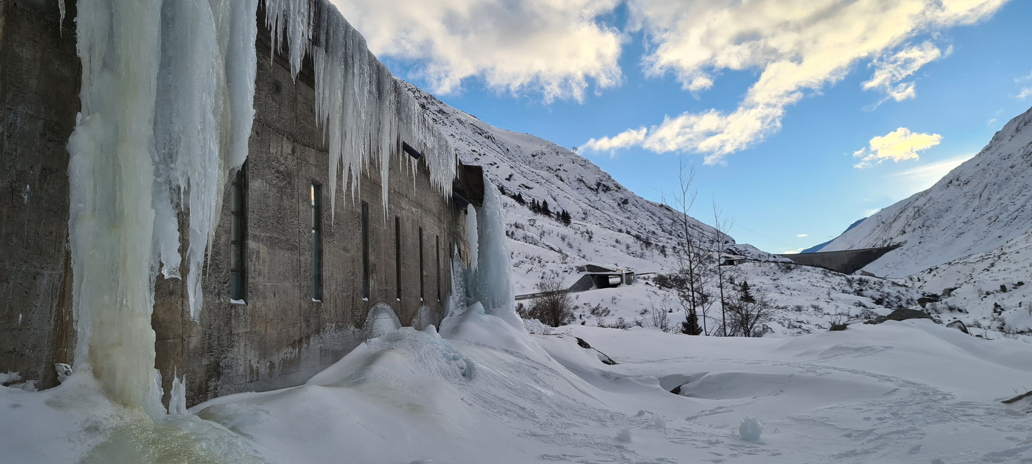 Wahnsinn, diese Eiszapfen