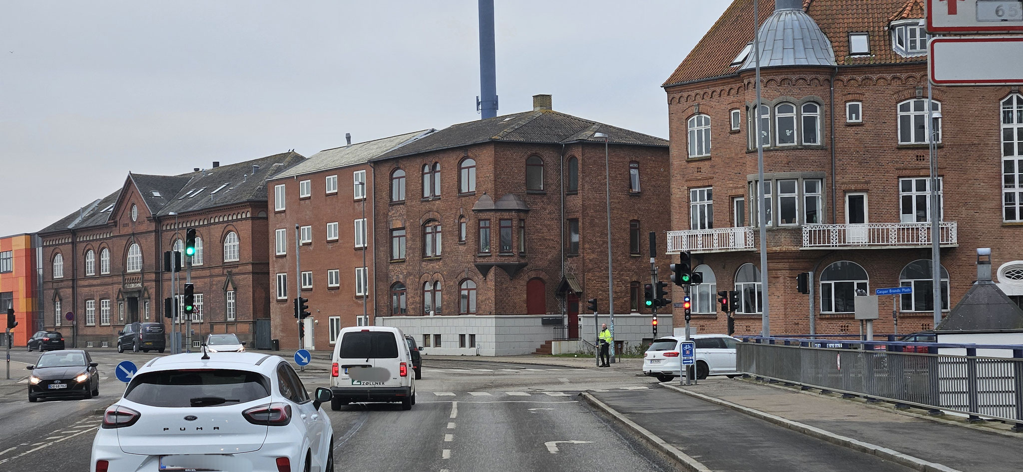 Ankunft in Korsør...