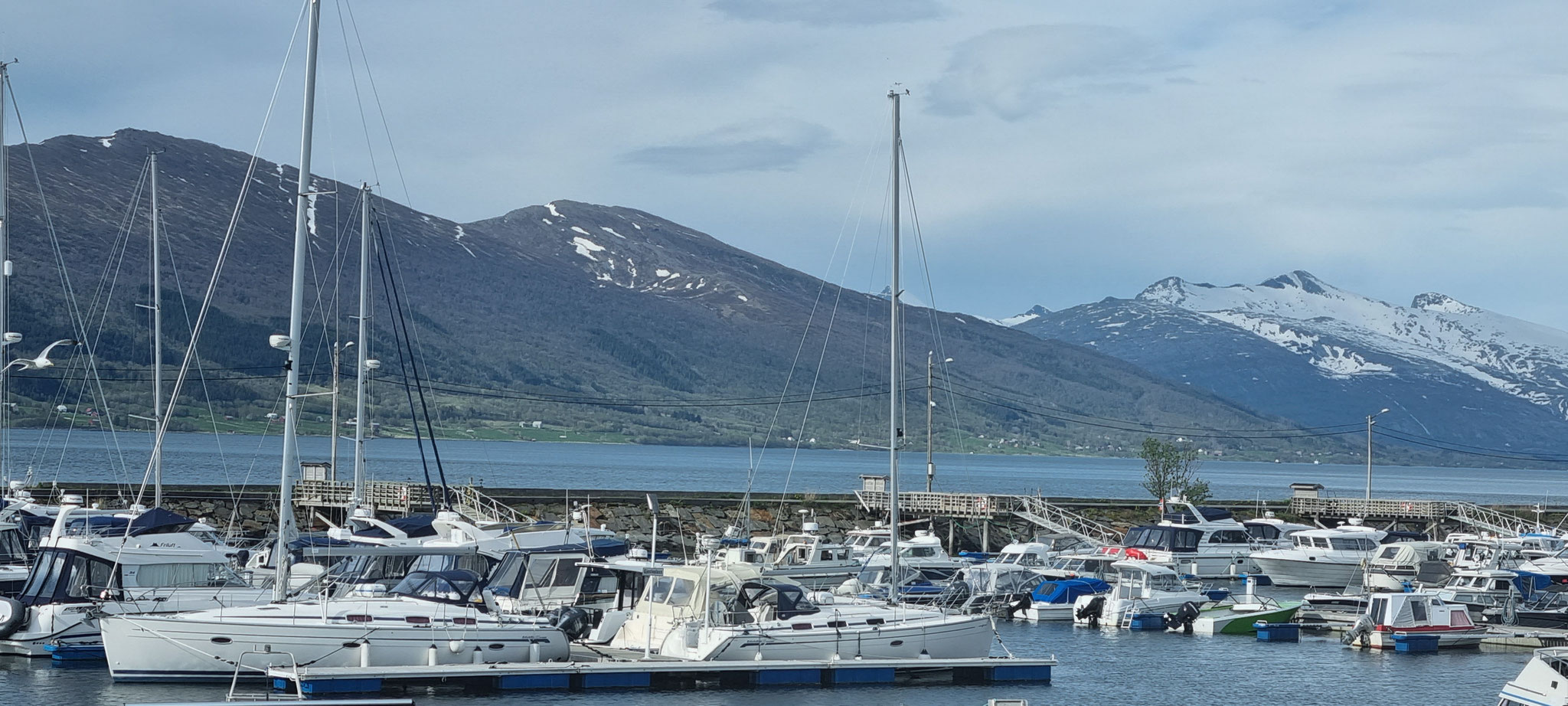 In Nesna geht es auf...