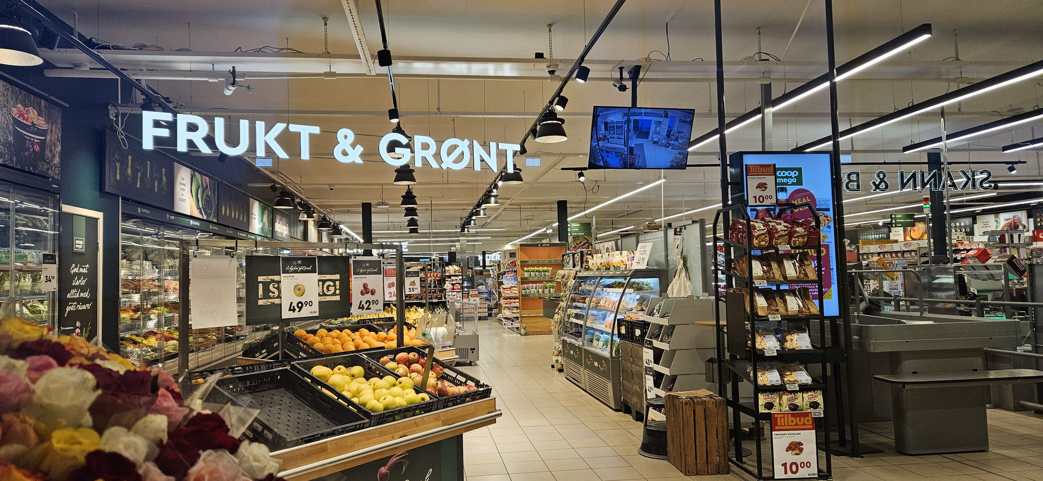 Einblick in den Coop